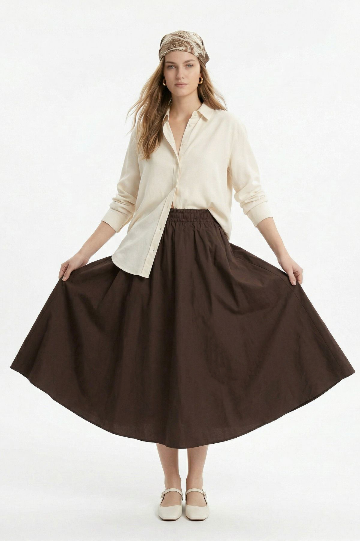 Acı Kahve Cep Detay Mevlana Etek 3950 - RAYS (1)