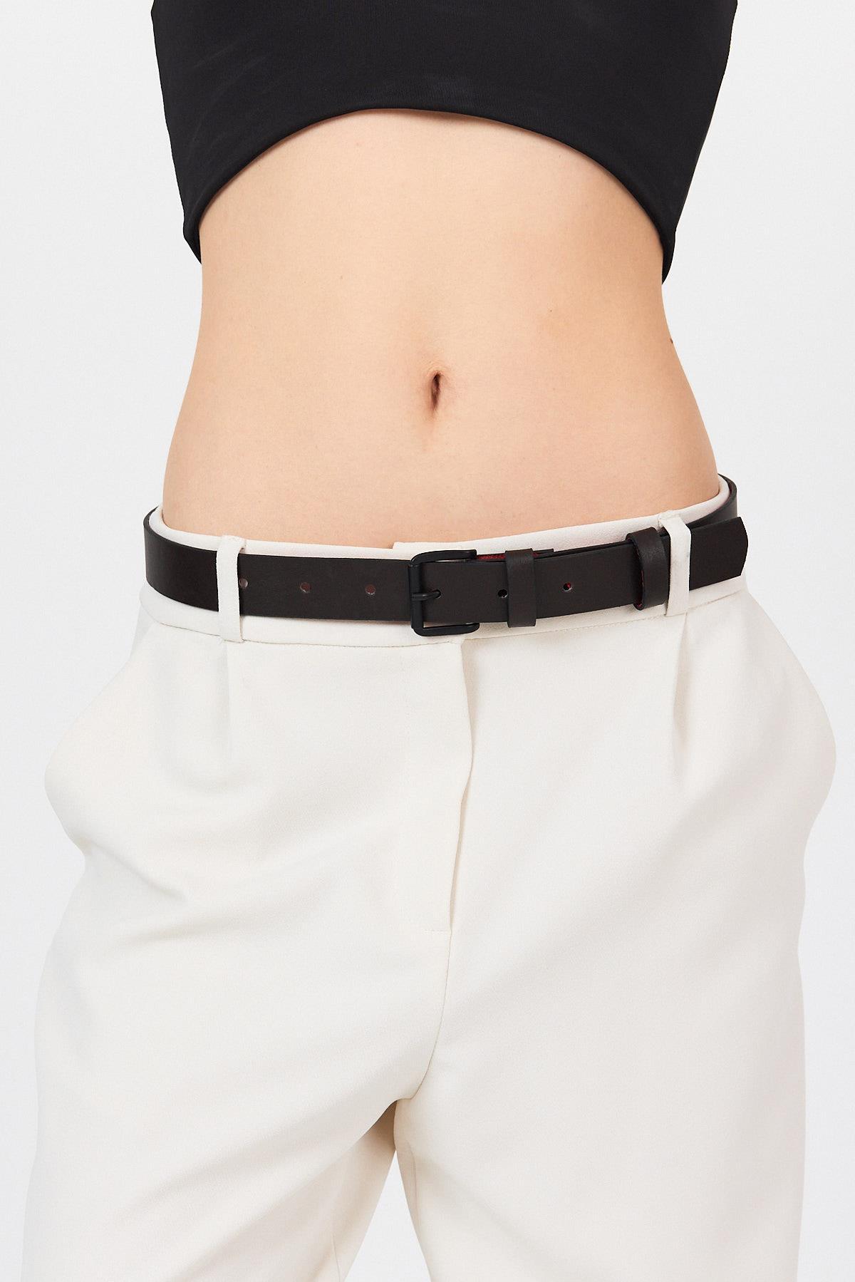  Acı Kahve Çift Köprü Detaylı Kemer 416 - 1