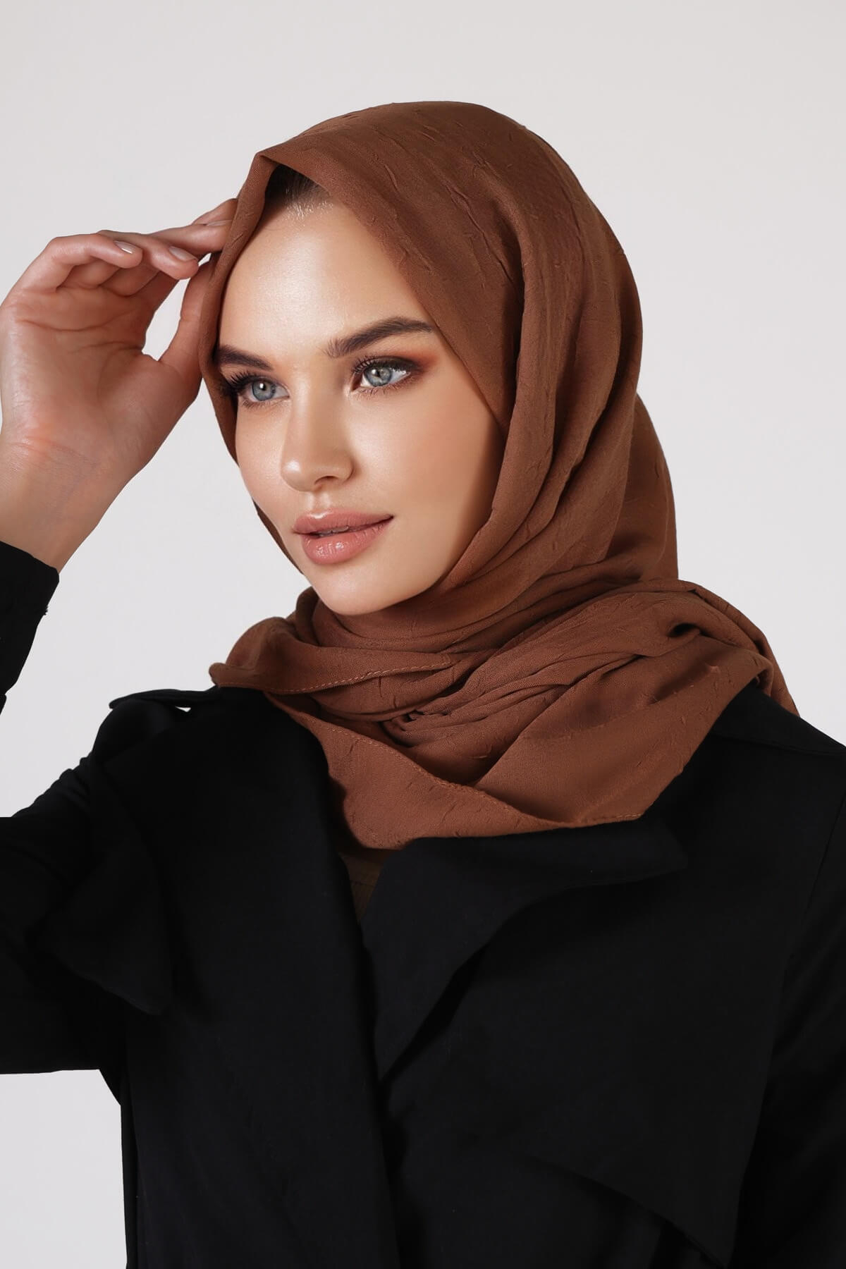 Bambu Kraş Şal - 5661 Acı Kahve - 4