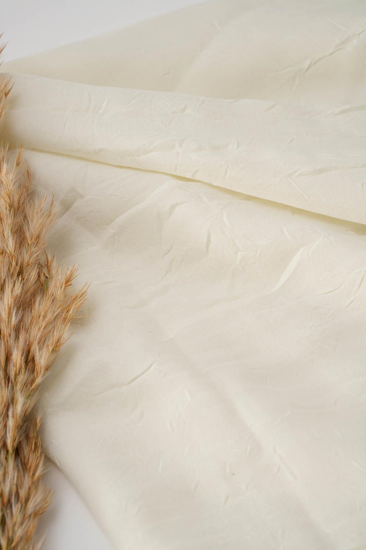 Bambu Kraş Şal - 5661 Ekru - 2