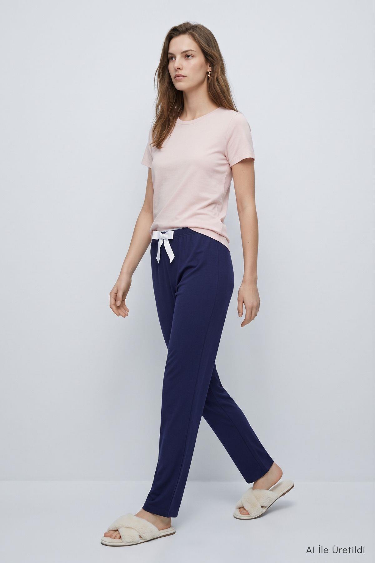 Bel Lastikli Düz Pijama 4559 Laci - RAYS