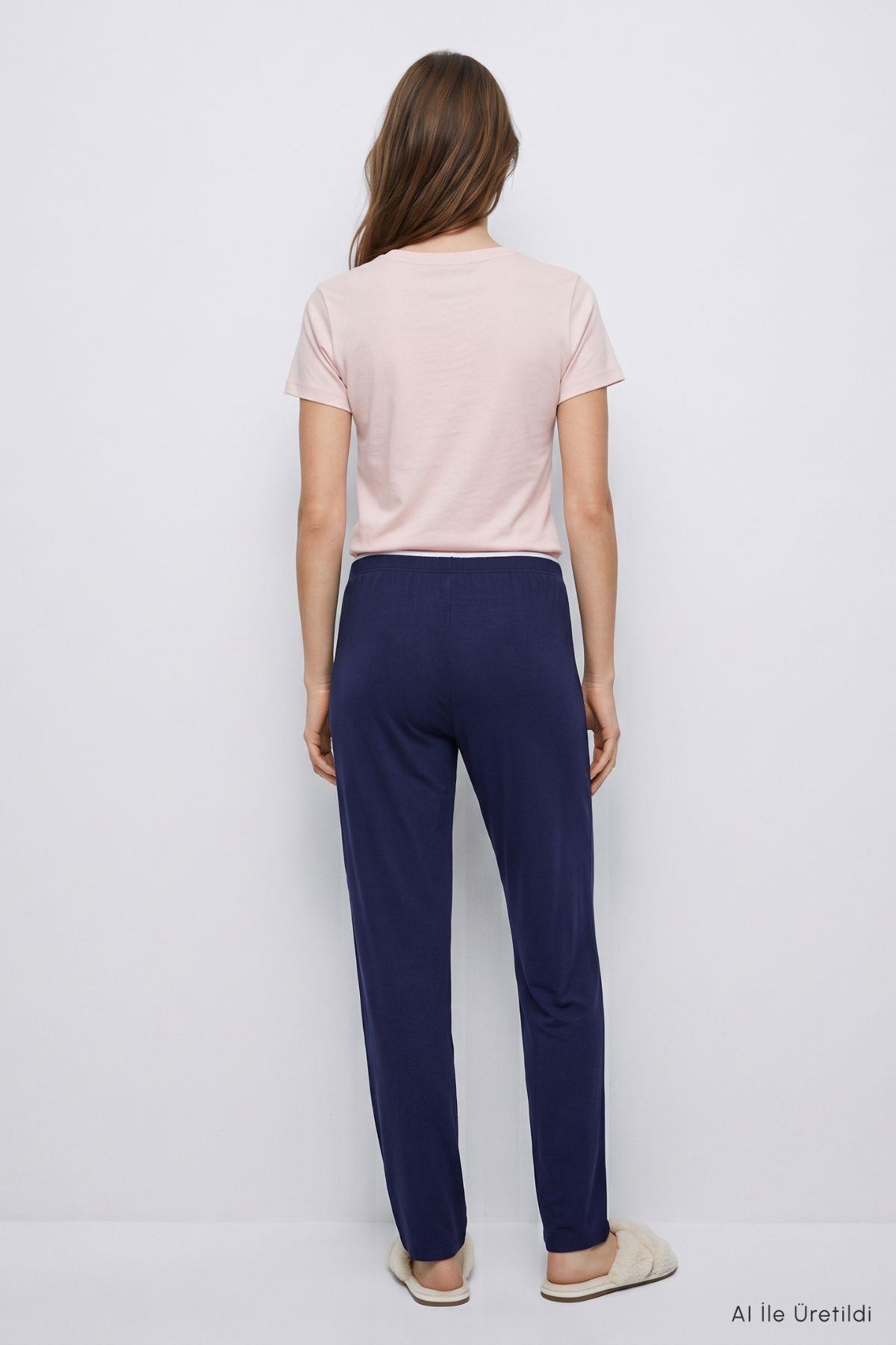 Bel Lastikli Düz Pijama 4559 Laci - RAYS