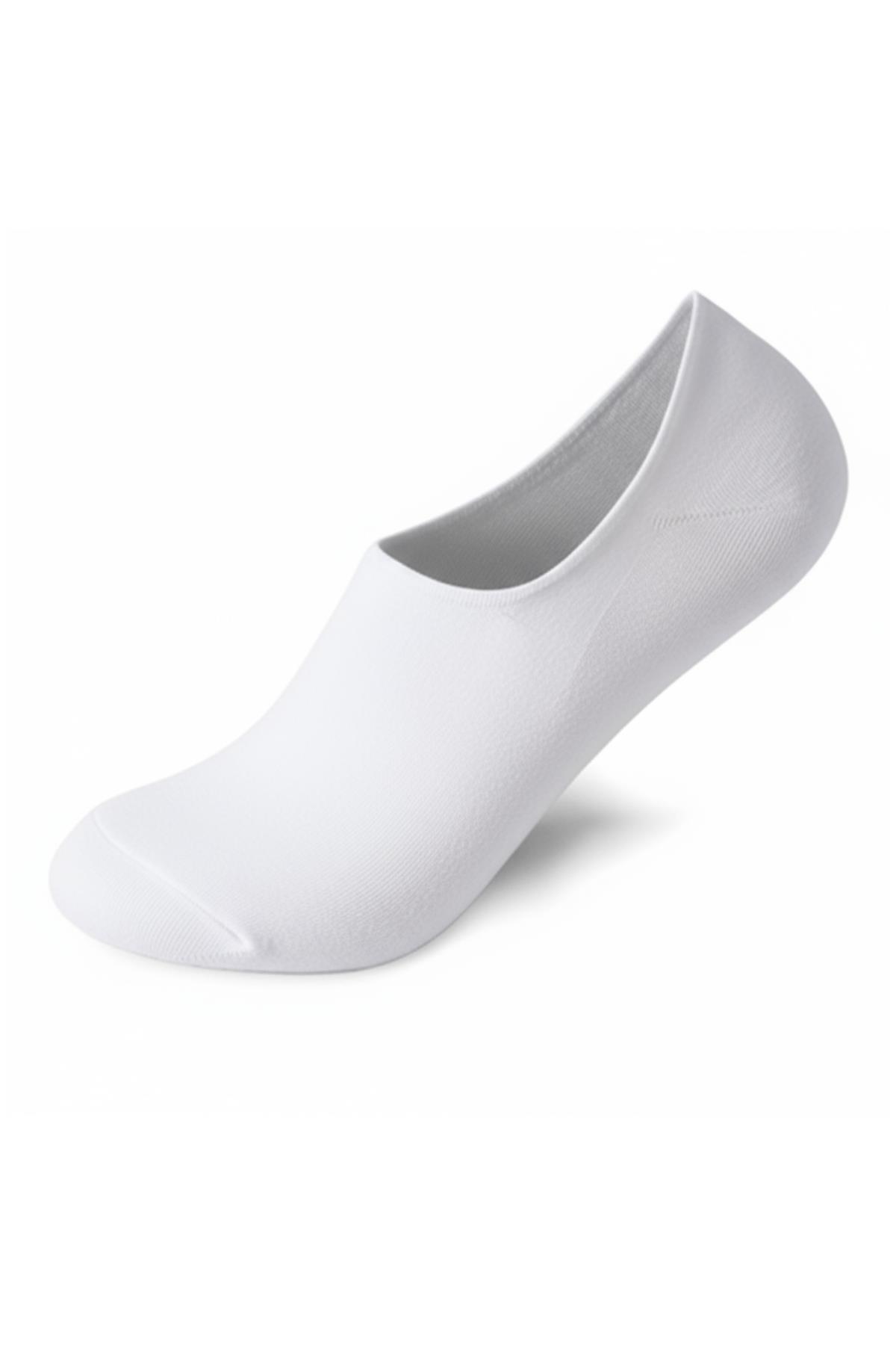 Beyaz 3'lü Babet Çorap 1020 - 3