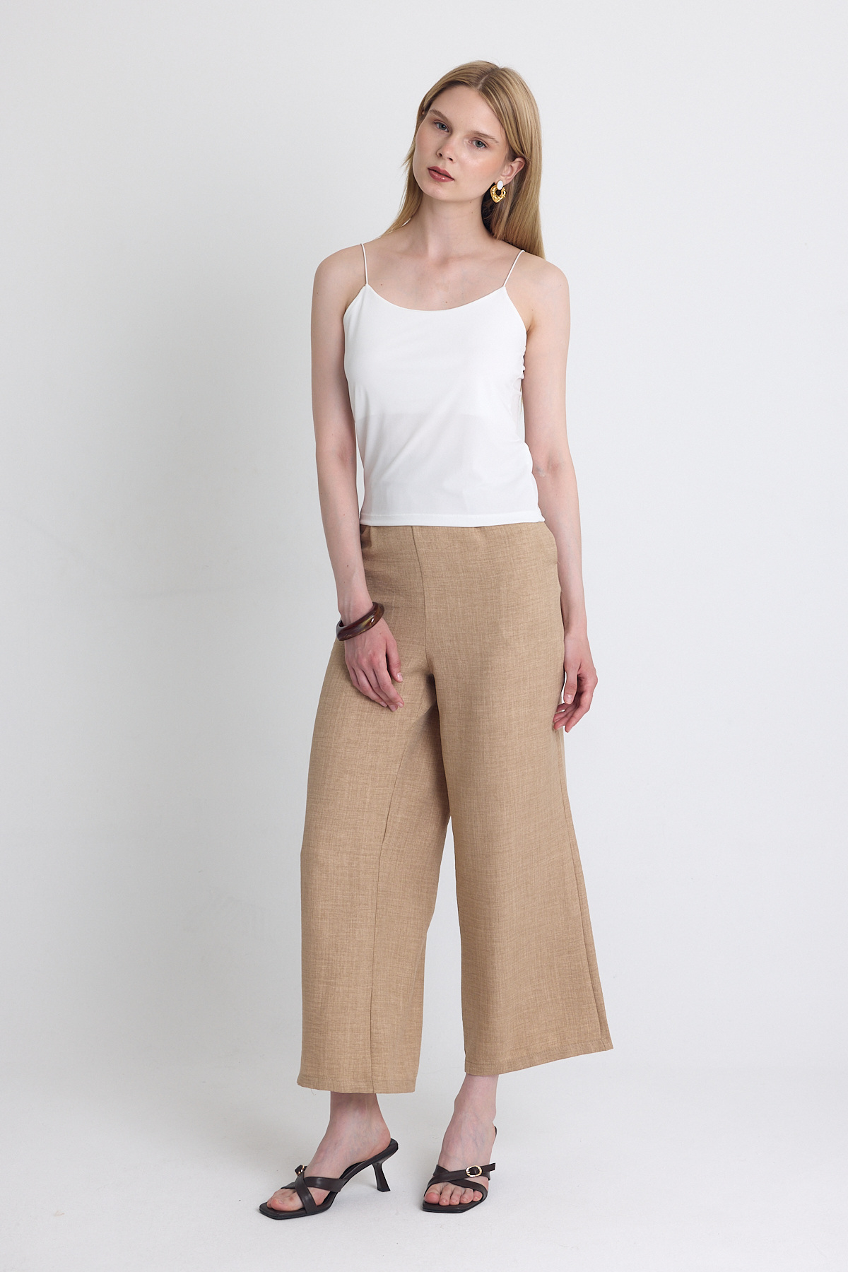 Beyaz Askılı Sandy Atlet Bluz 220 - 3