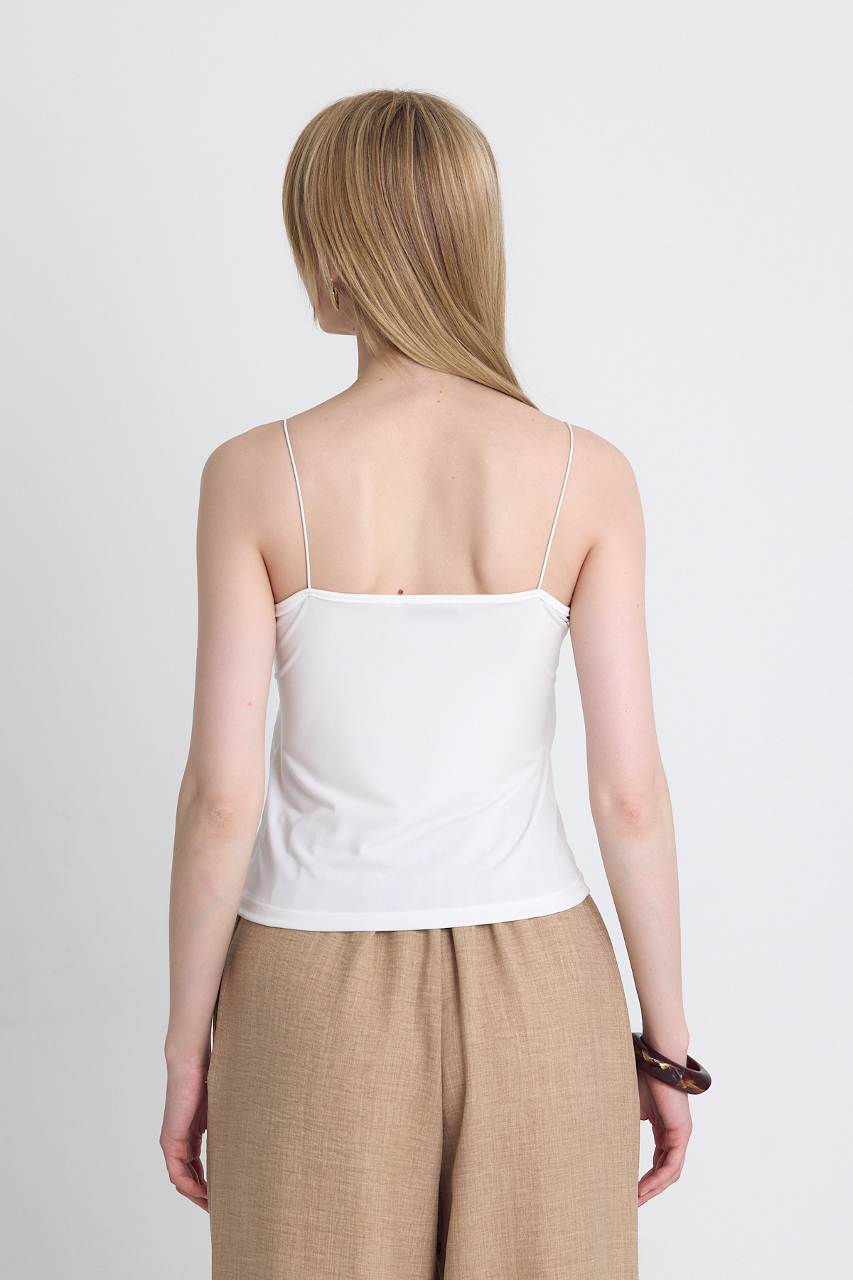 Beyaz Askılı Sandy Atlet Bluz 220 - 5