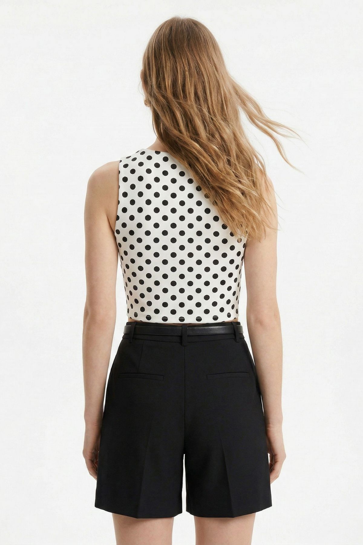 Beyaz Bisiklet Yaka Puantiyeli 6010 - RAYS