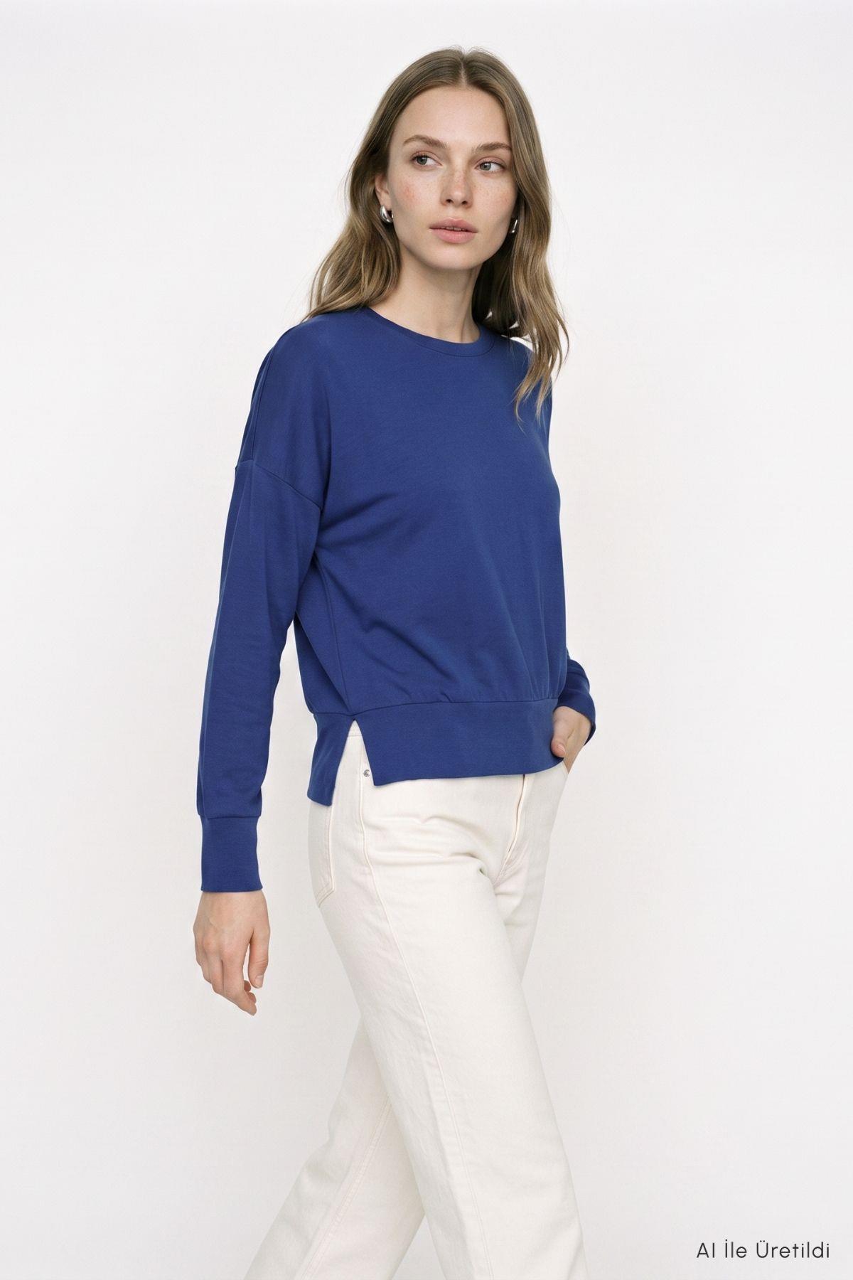 Bisiklet Yaka Sweat 8307A Laci - RAYS (1)