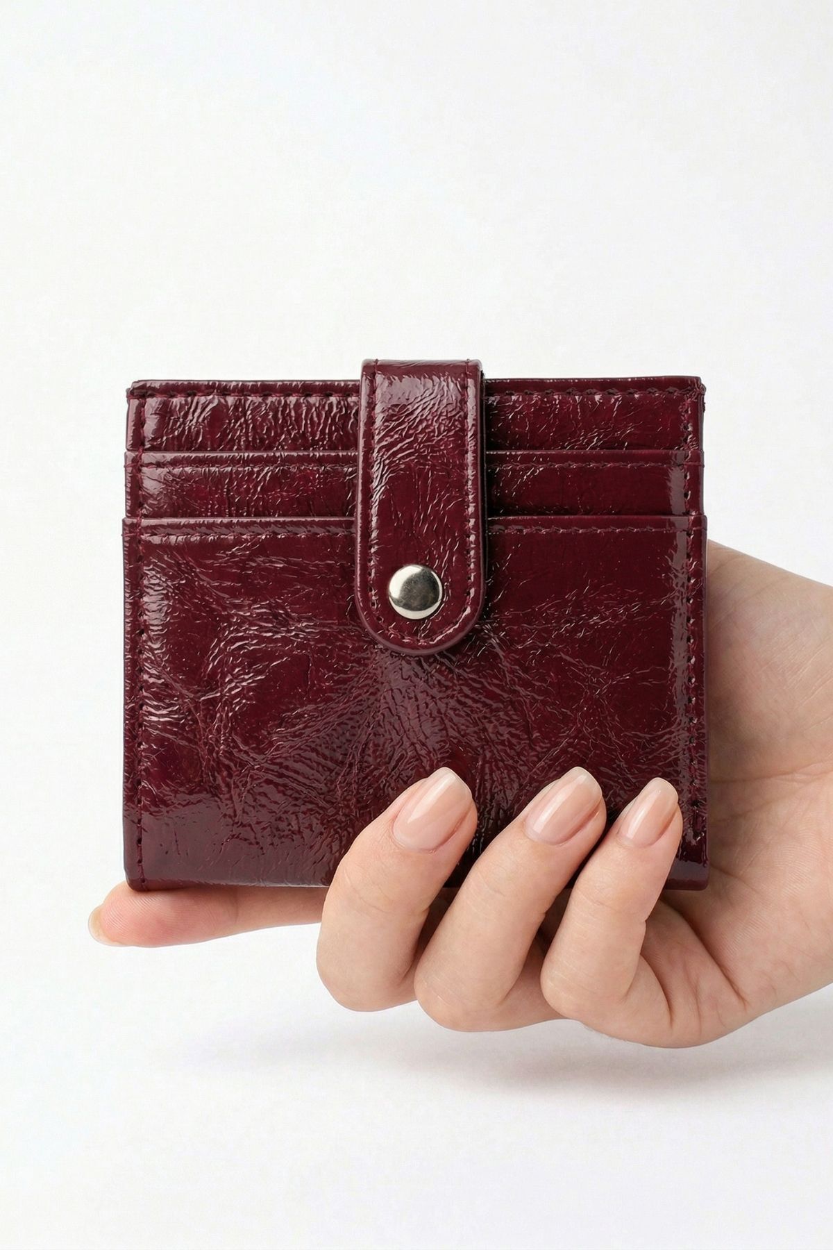 Bordo Çıtçıt Kapama Kartlık 104 