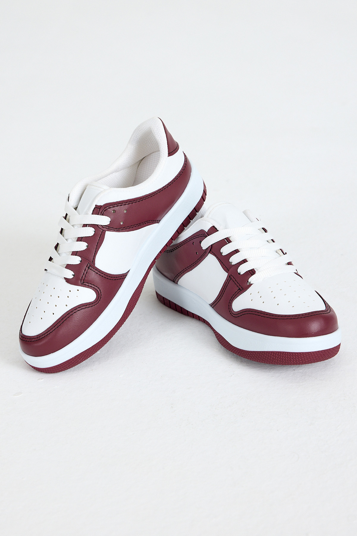 Bordo Spor Ayakkabı 8585 - 2