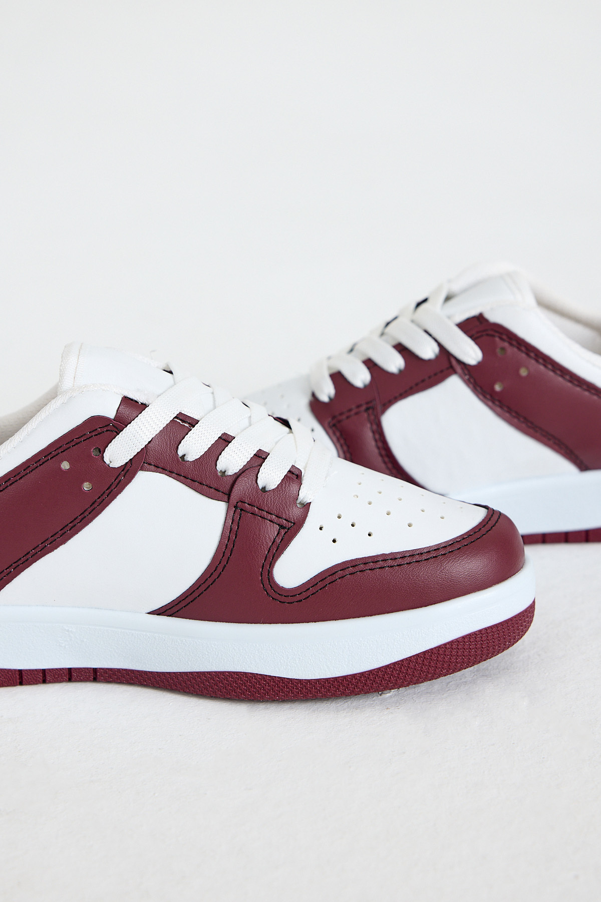 Bordo Spor Ayakkabı 8585 - 4