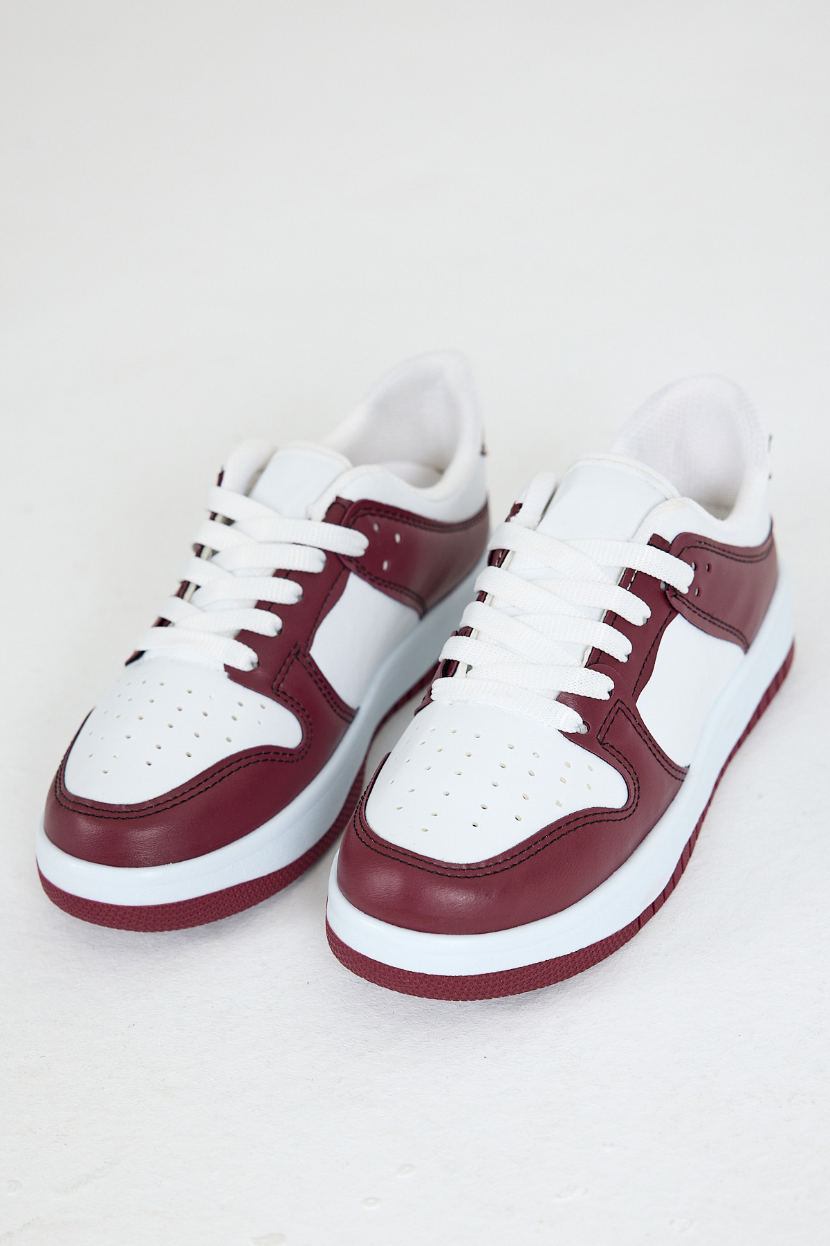 Bordo Spor Ayakkabı 8585 - 1