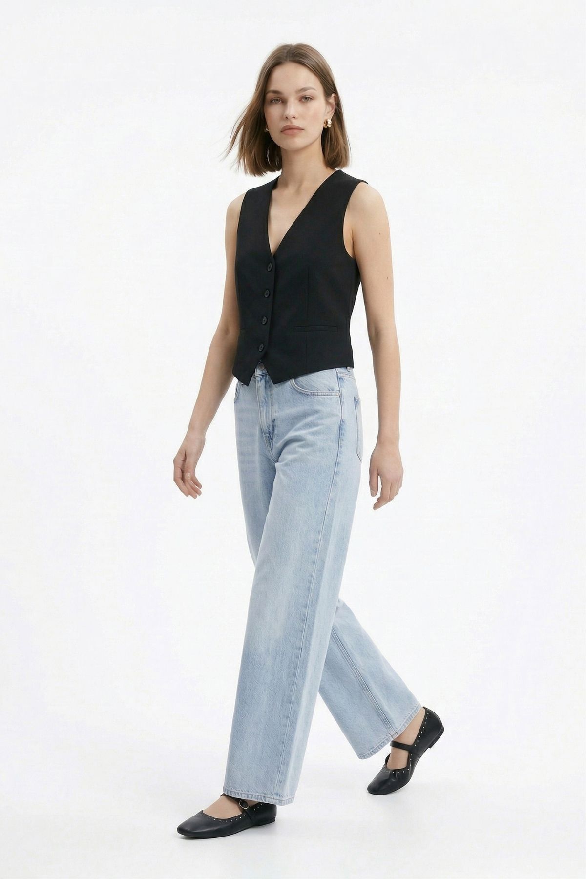 Buzkar İspanyol Paça Jean 1064 - RAYS