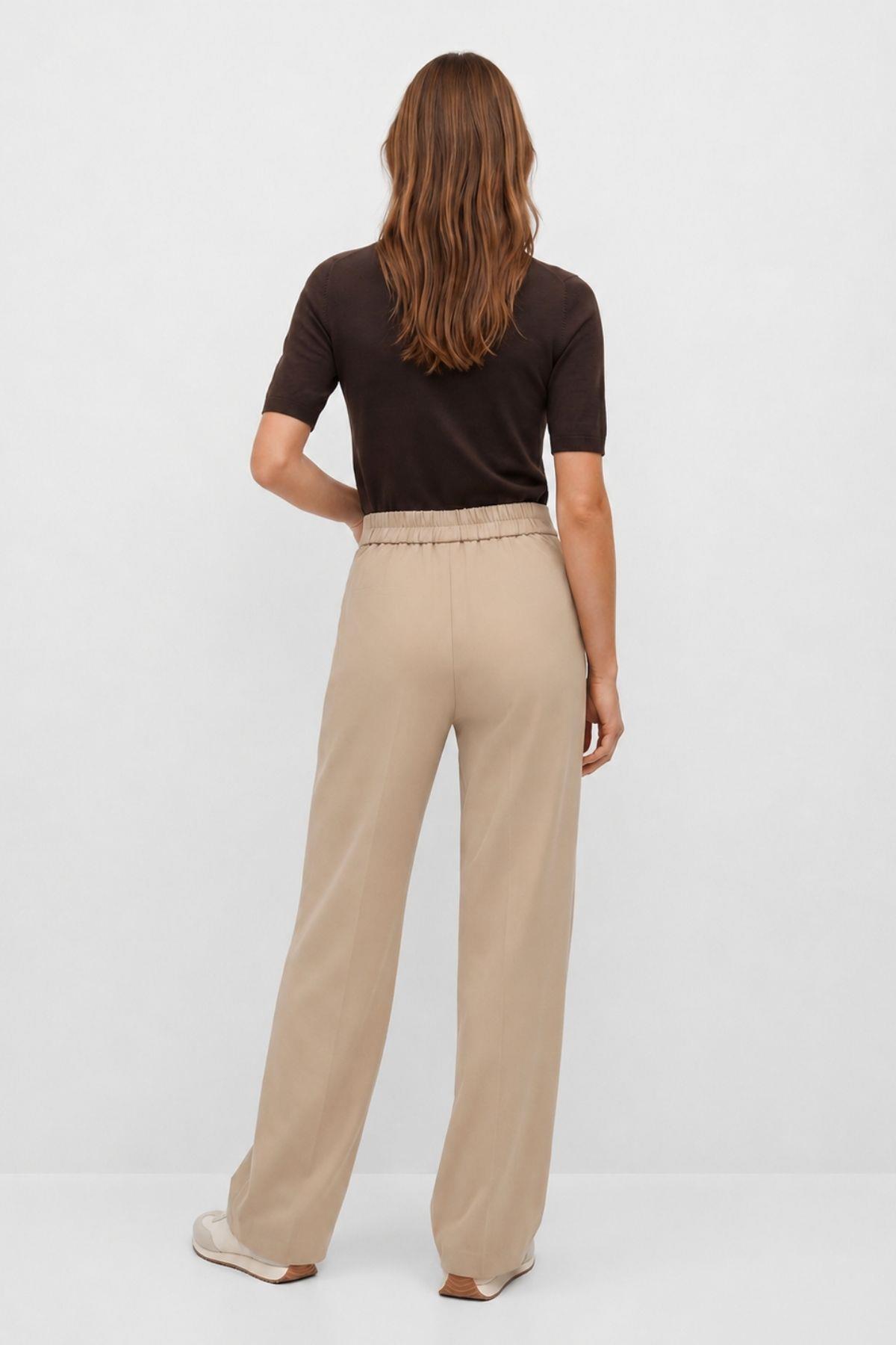 Camel Cırtlı Pantolon 8410A - RAYS