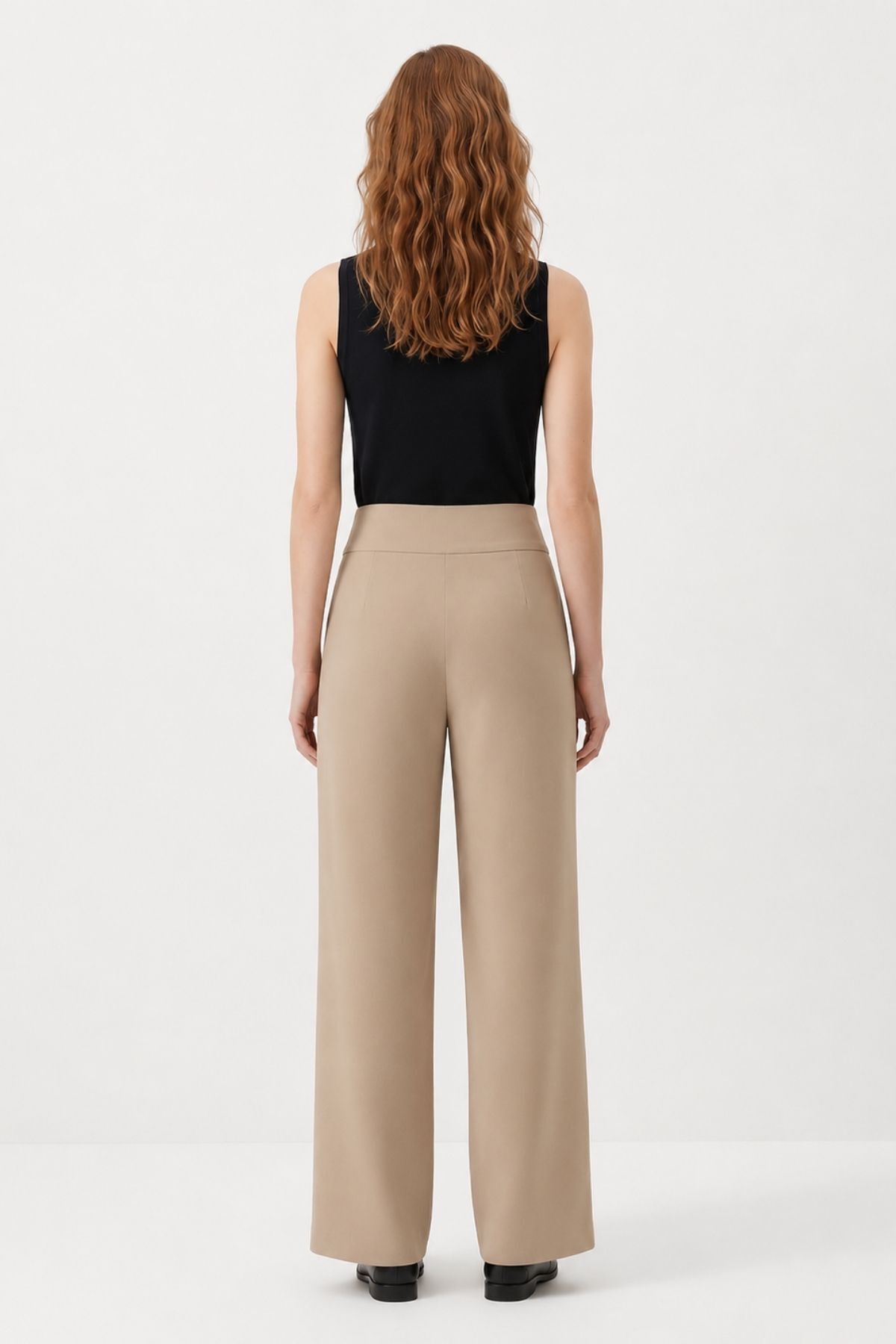 Camel Kemer Detay Palazzo Pantolon 8421A - RAYS