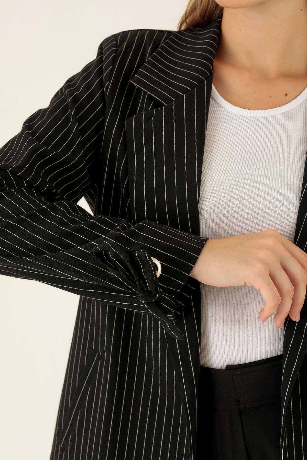 Ceket - 6761A Siyah - 6