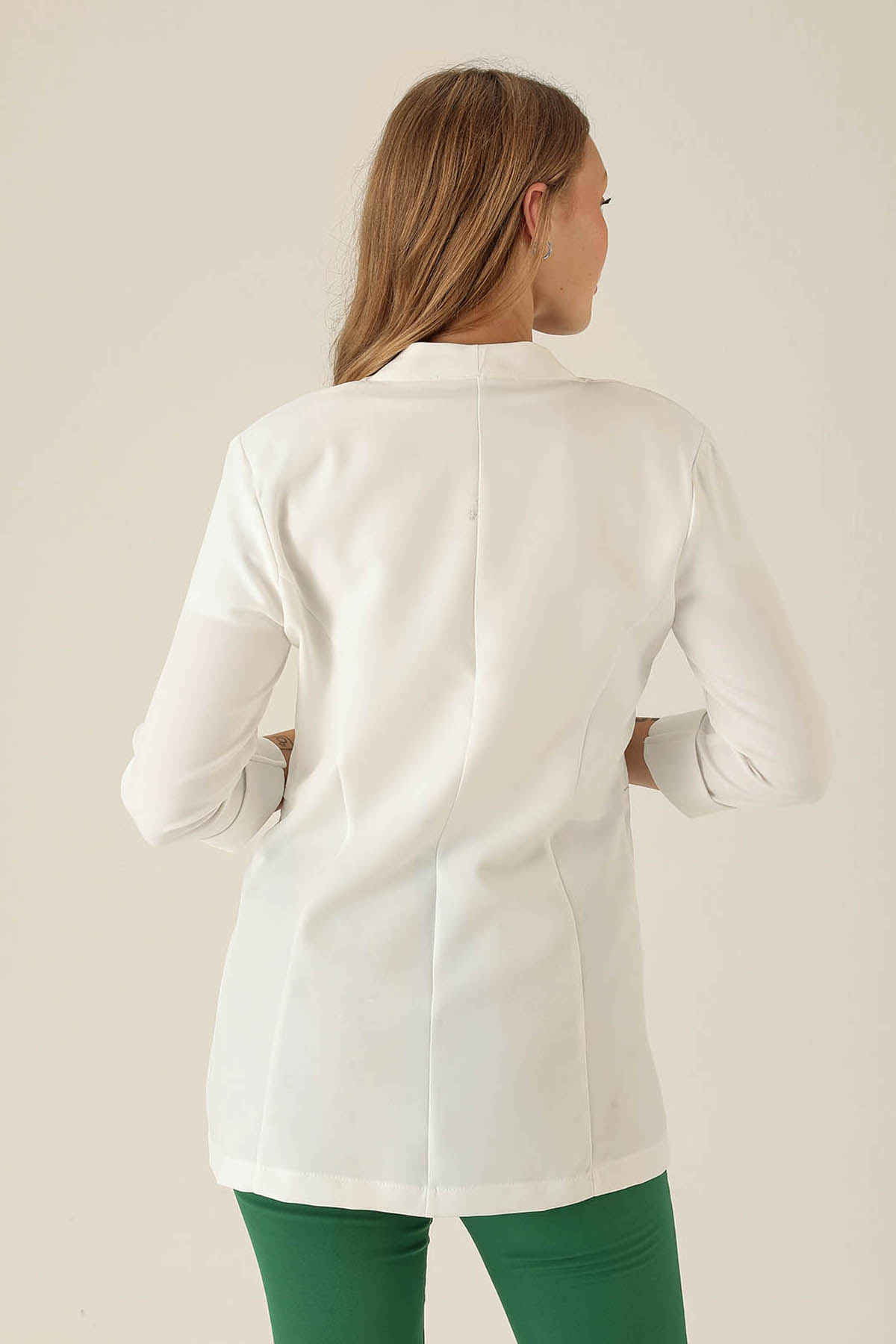 Fakir Kol Ceket - 6005A Ekru - 5