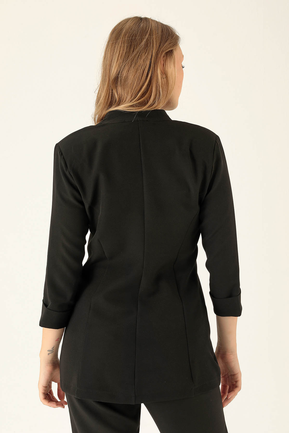 Fakir Kol Ceket - 6005A Siyah - 5