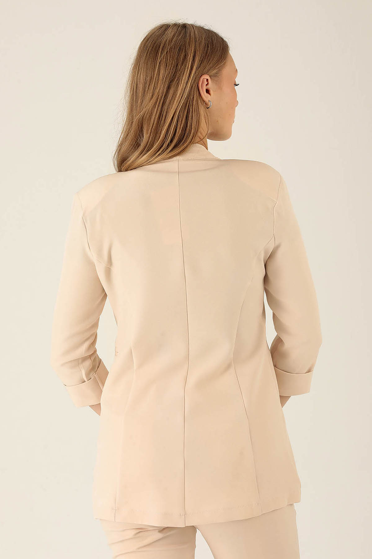 Fakir Kol Ceket - 6005A Taş - 5