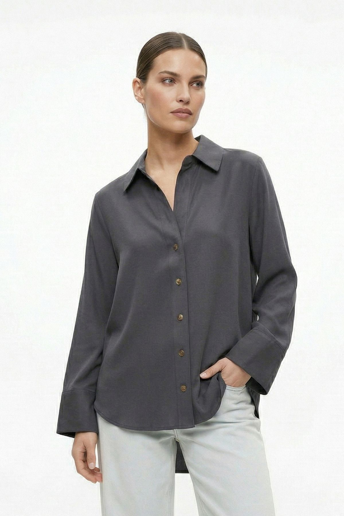 Füme Salaş Gömlek 7276 - 3