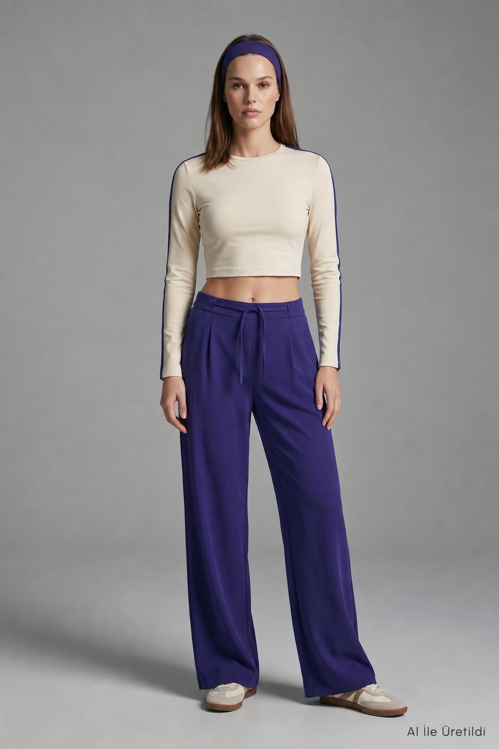 Geniş Paça Pantolon 8425A Laci - RAYS