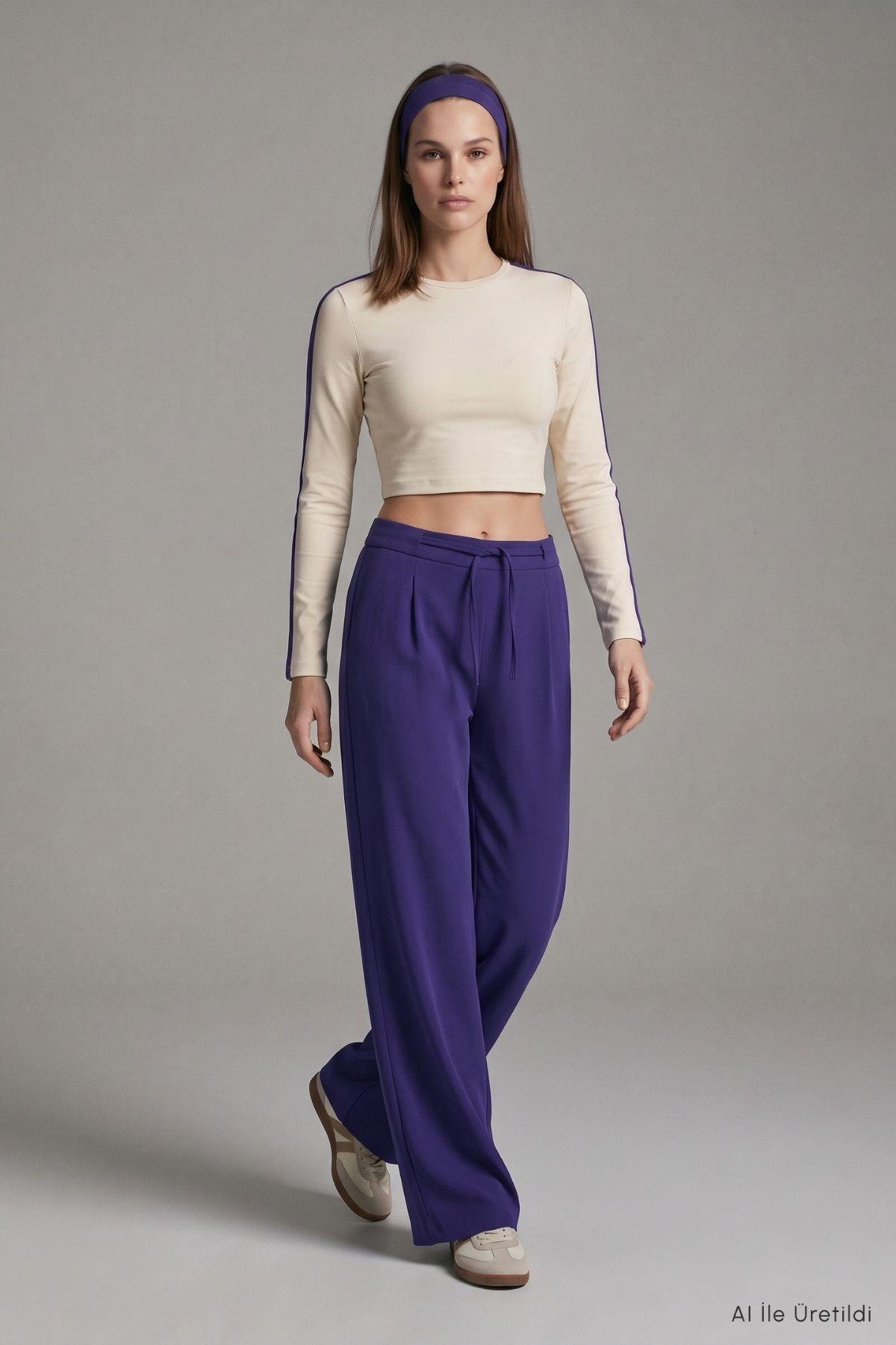Geniş Paça Pantolon 8425A Laci - RAYS