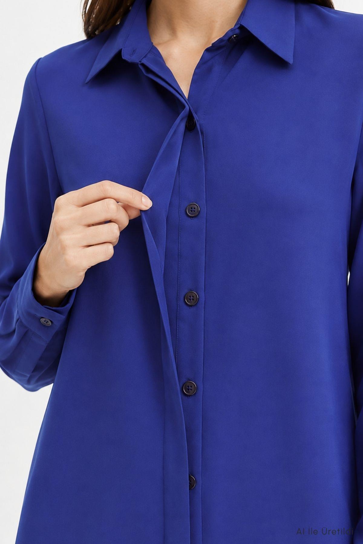 Gizli Düğmeli Tunik 8698 Laci - RAYS