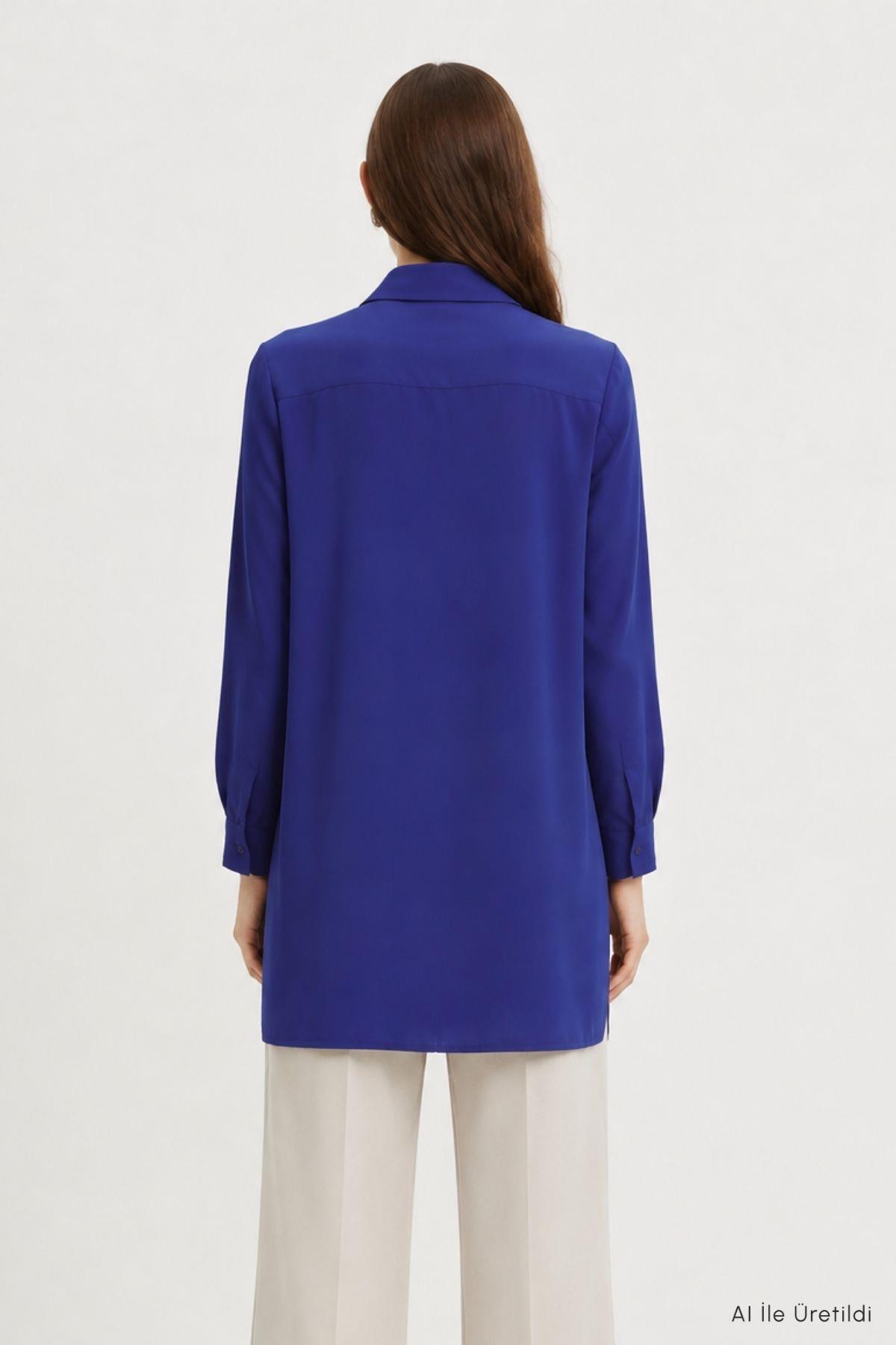 Gizli Düğmeli Tunik 8698 Laci - RAYS