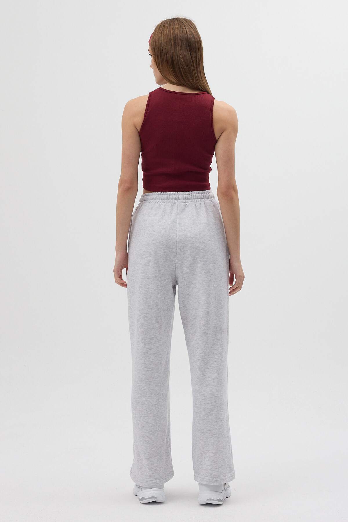 Gri 3111A Pembe Panter Baskılı Eşofman - 5