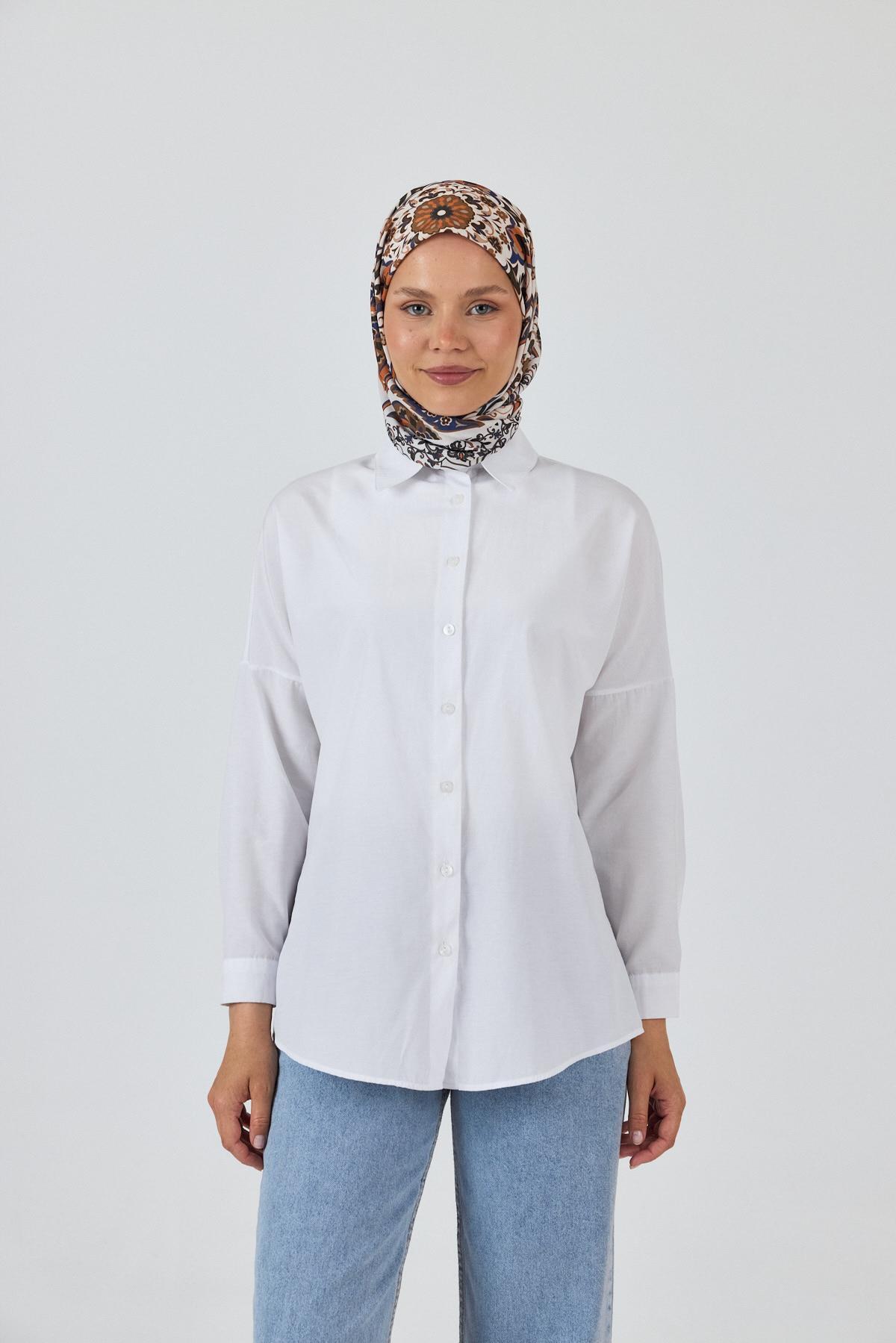 Haki Desenli Eşarp 3005 - 3