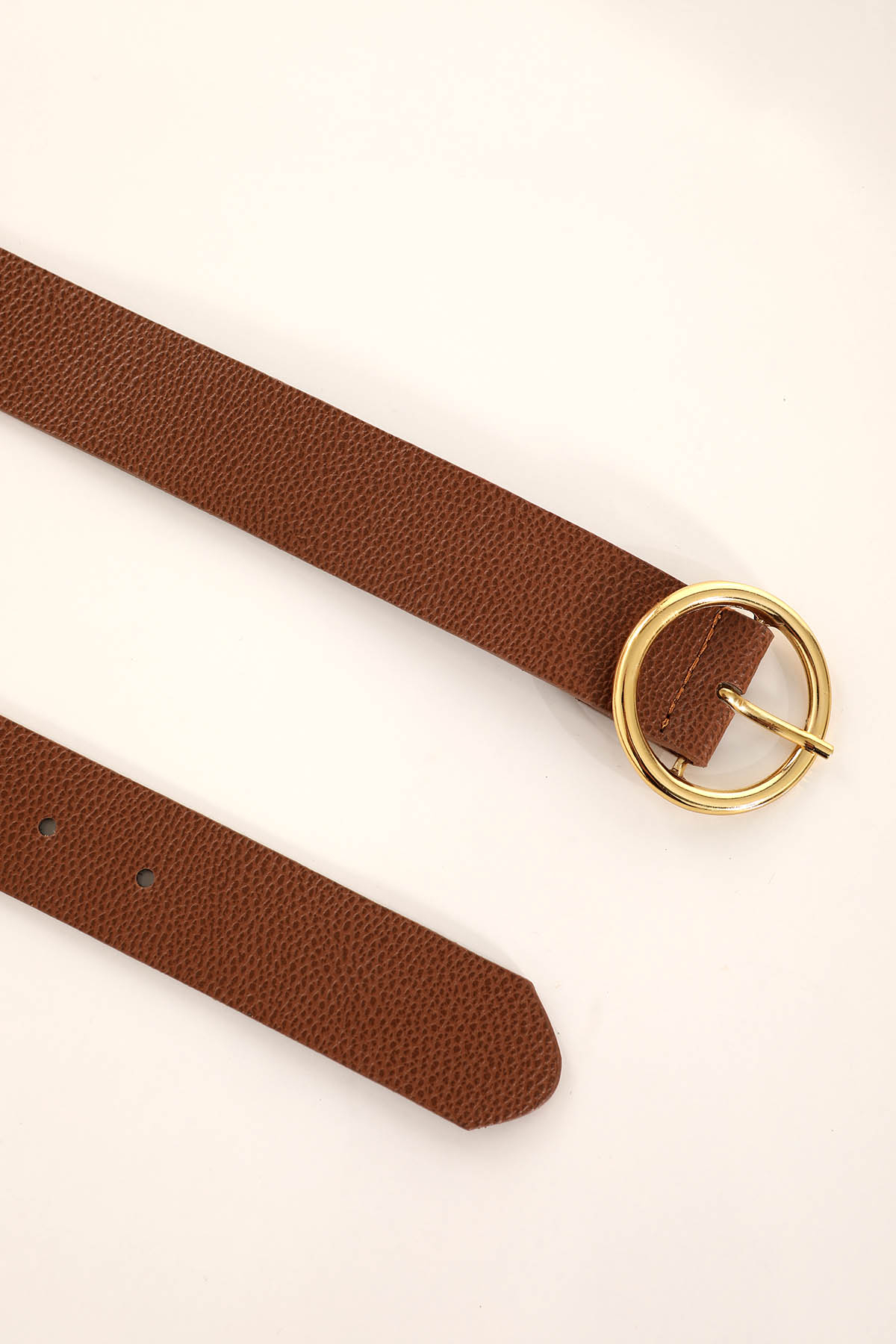 Halka Tokalı Bayan Kemer - 225 Taba - 2