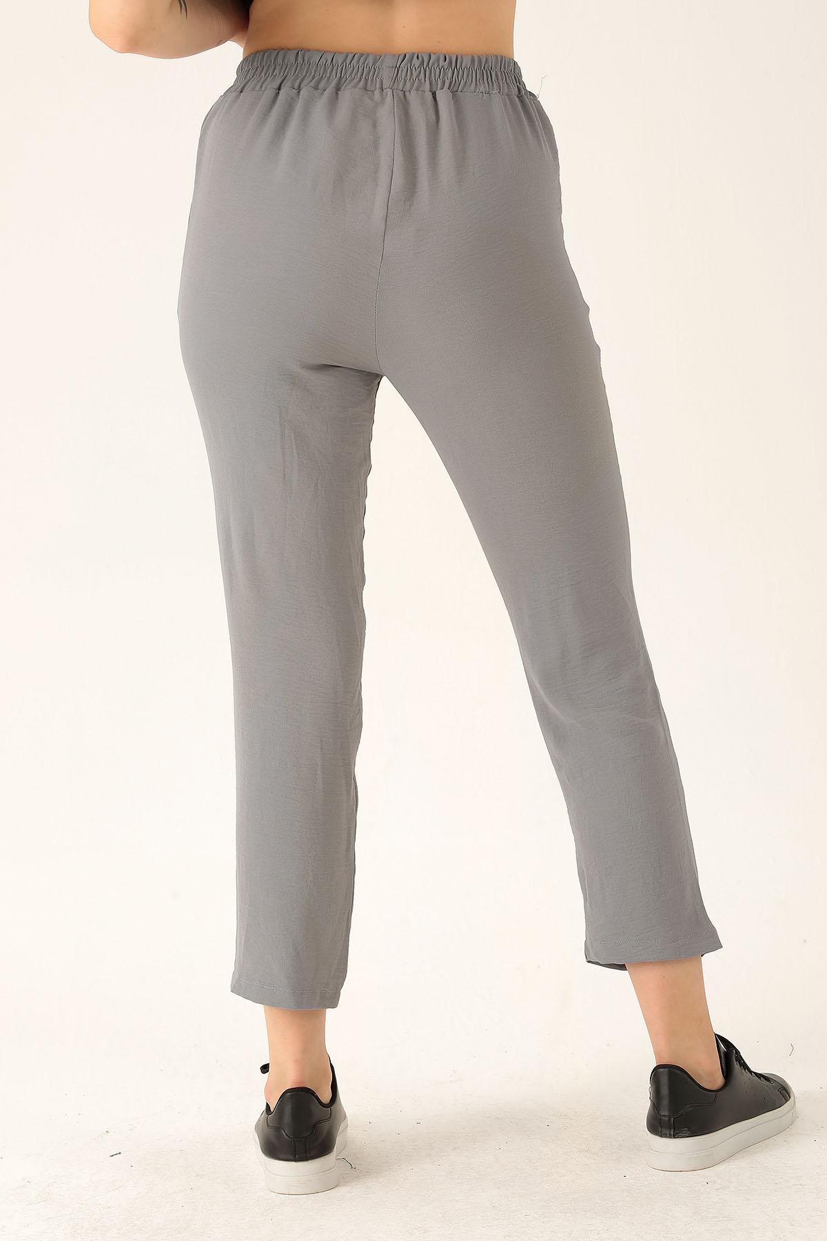 Havuç Bayan Pantolon - 6530A Gri - 5