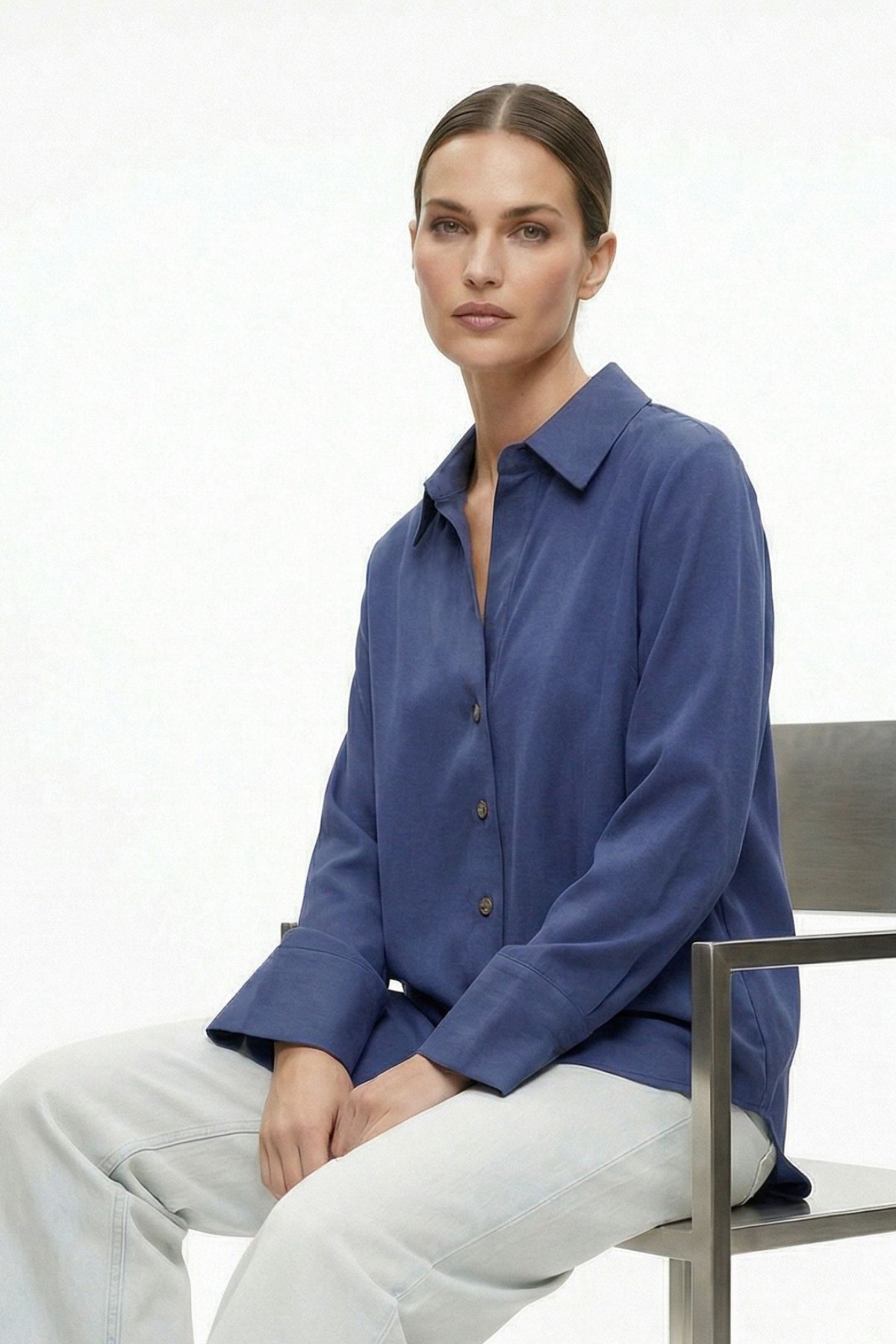 İndigo Salaş Gömlek 7276 - RAYS