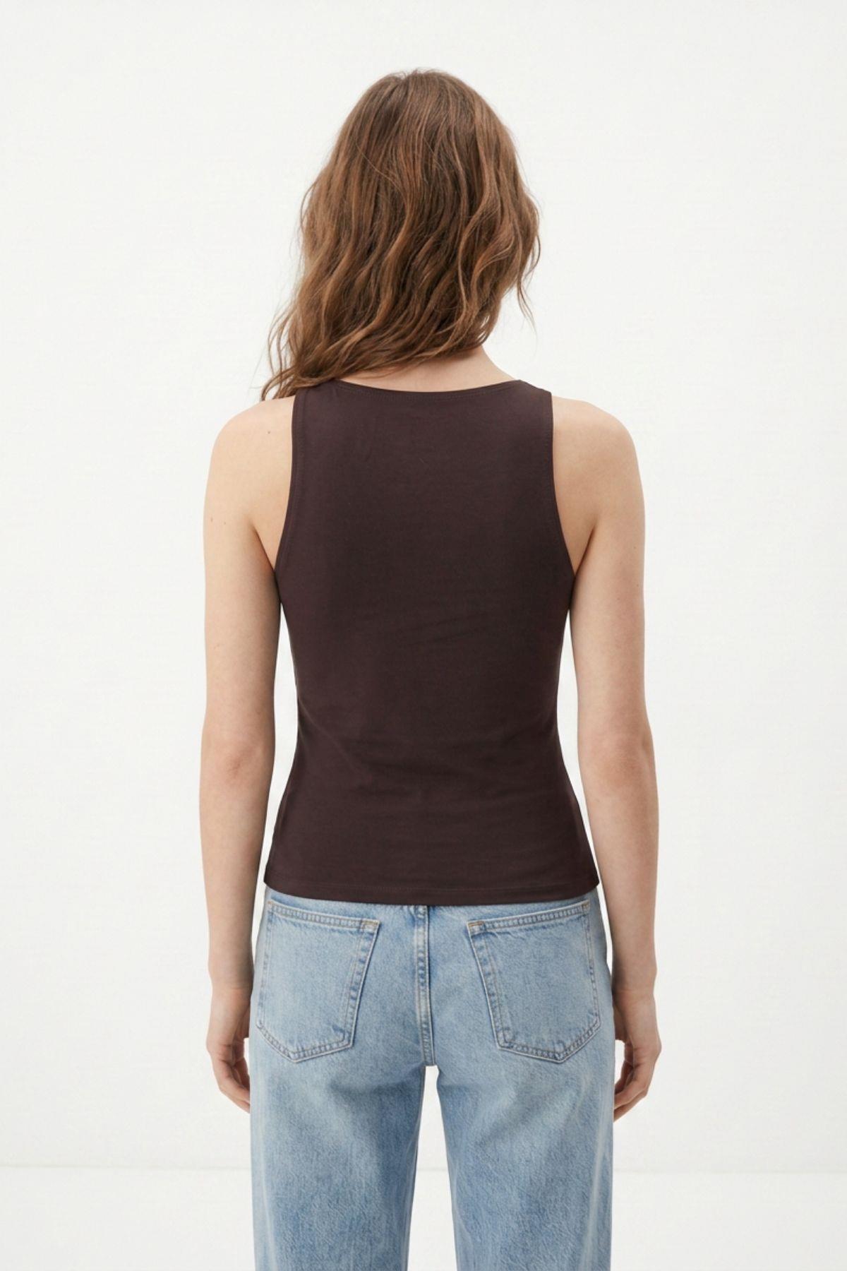 Halter Yaka Atlet 512 Kahve - 3