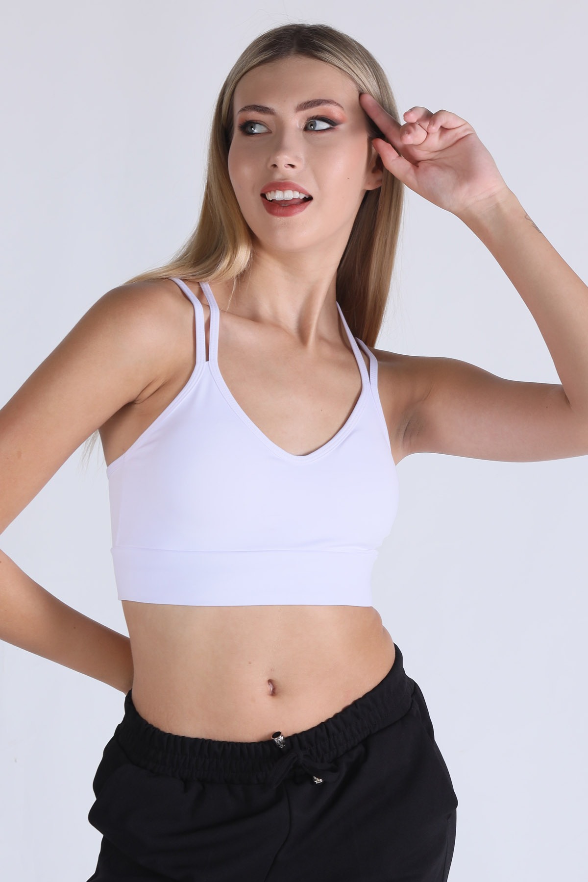 Kaplı Büstiyer - 9027 Beyaz 