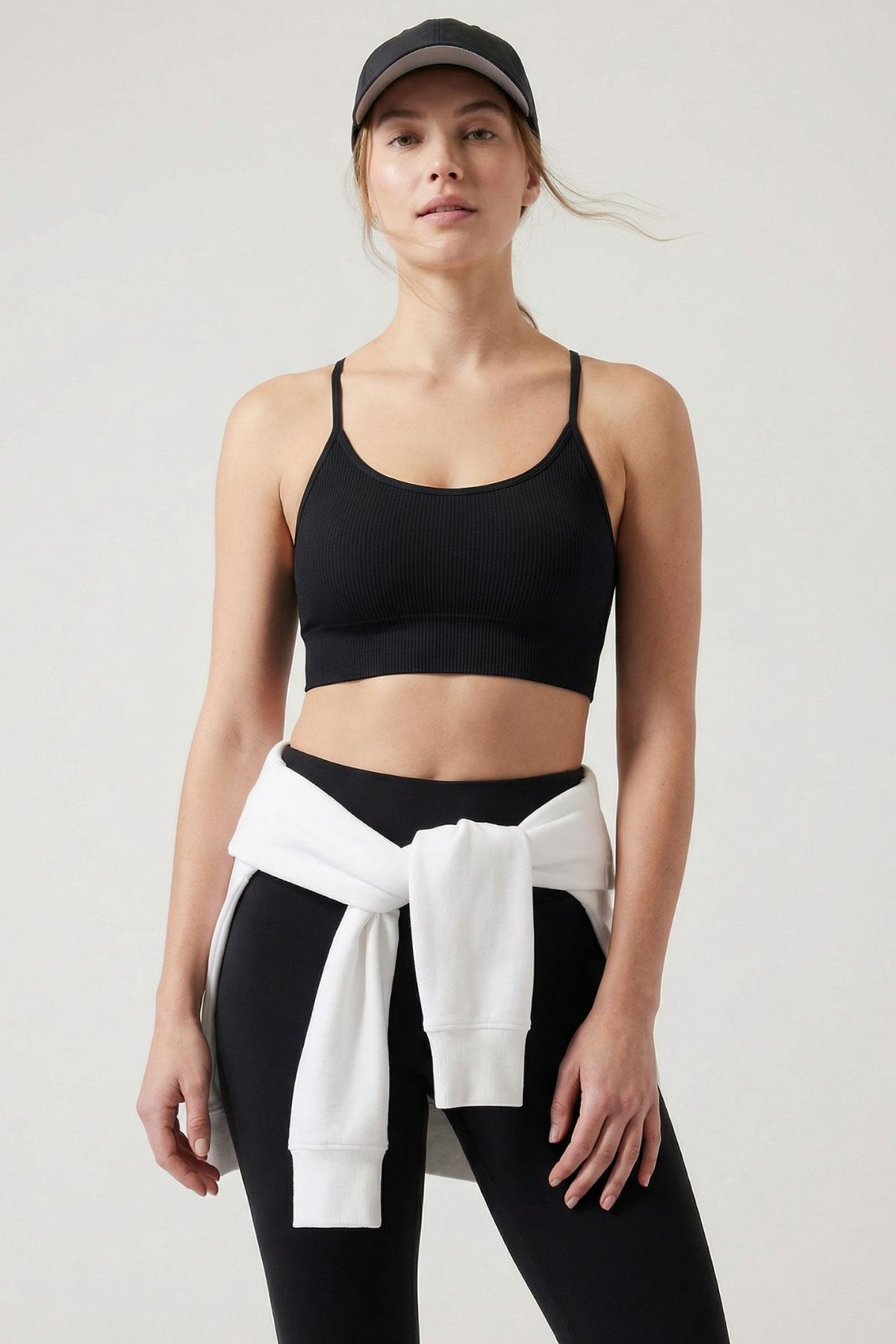 Kaplı Büstiyer - 9027 Siyah - 1