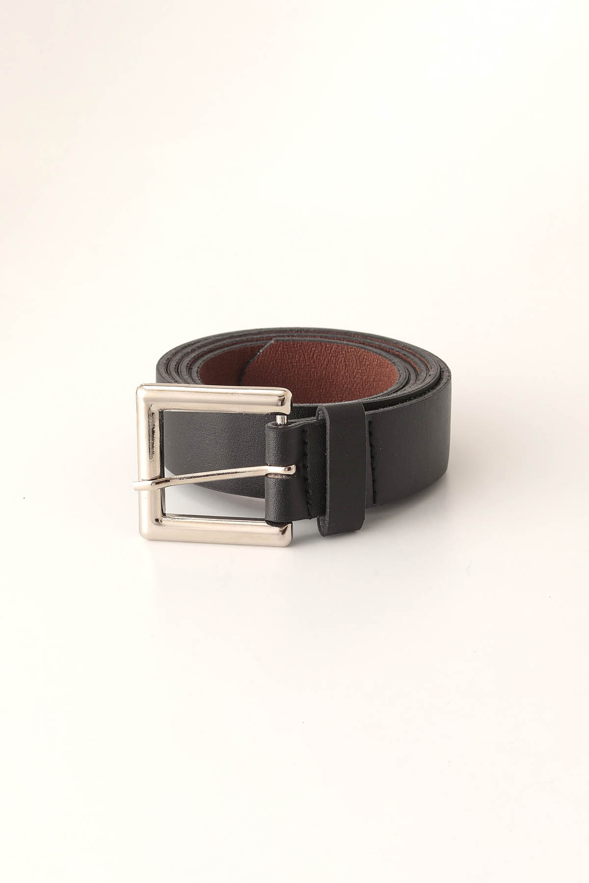 Kare Tokalı Bayan Kemer - 210 Siyah 