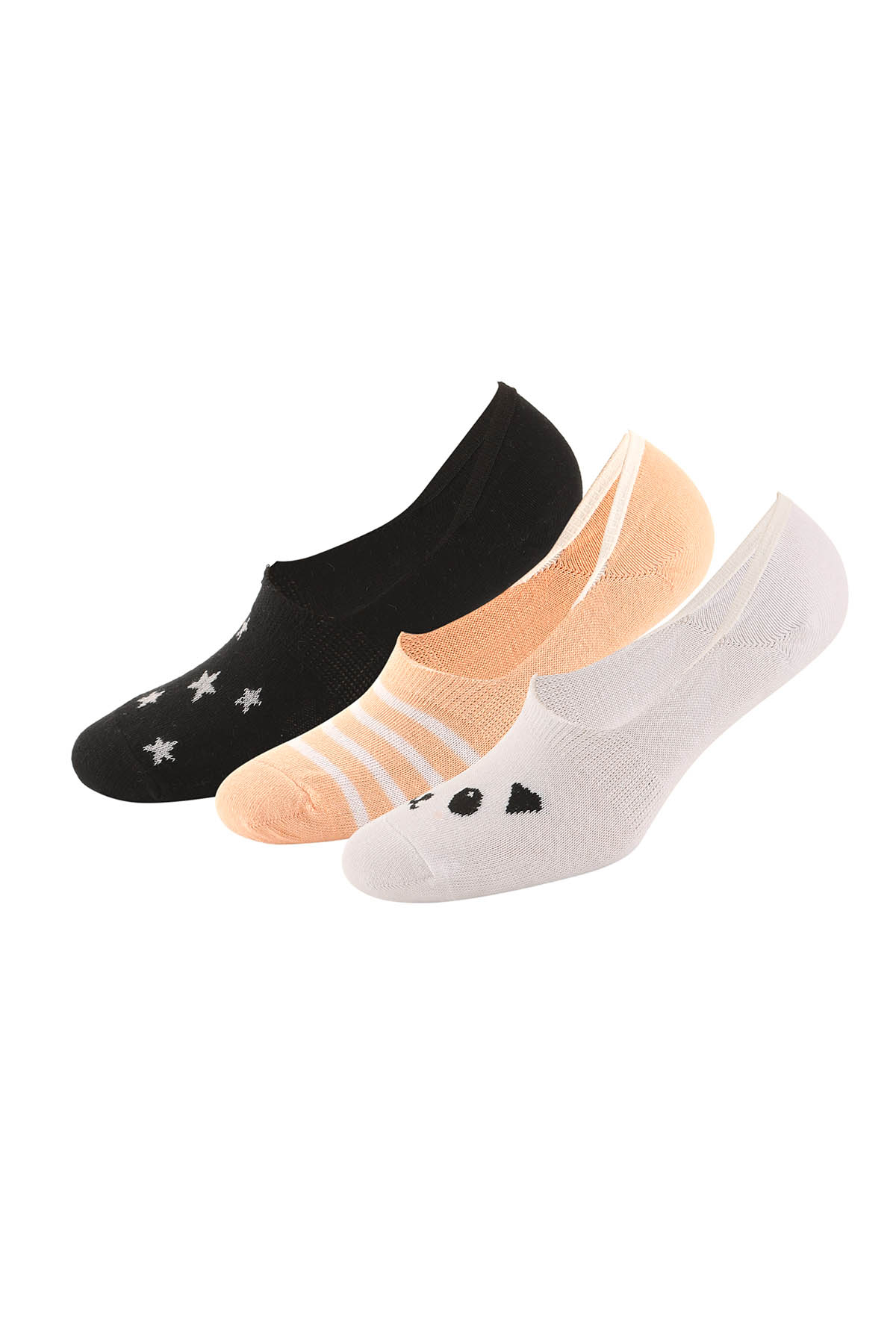 Karma Desen 3'lü Babet Bayan Çorap - 1031 Karma 
