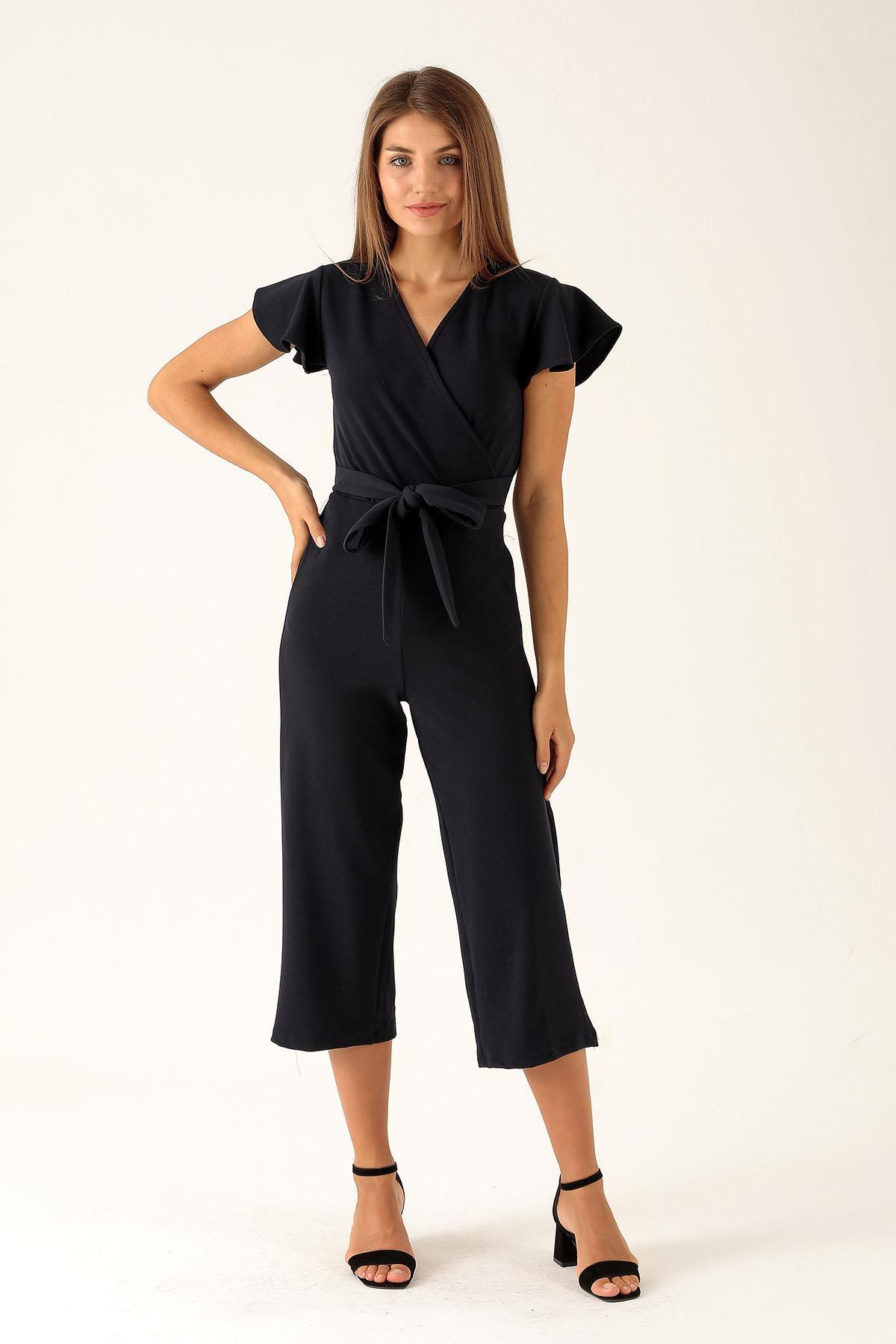 Kruvaze Yaka Tulum - 9407-1 Laci - 3