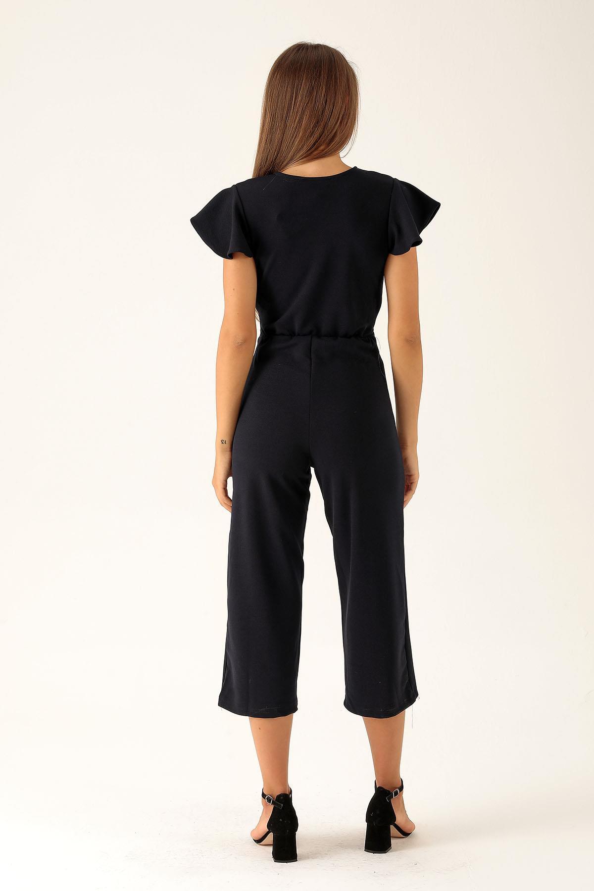 Kruvaze Yaka Tulum - 9407-1 Laci - 5