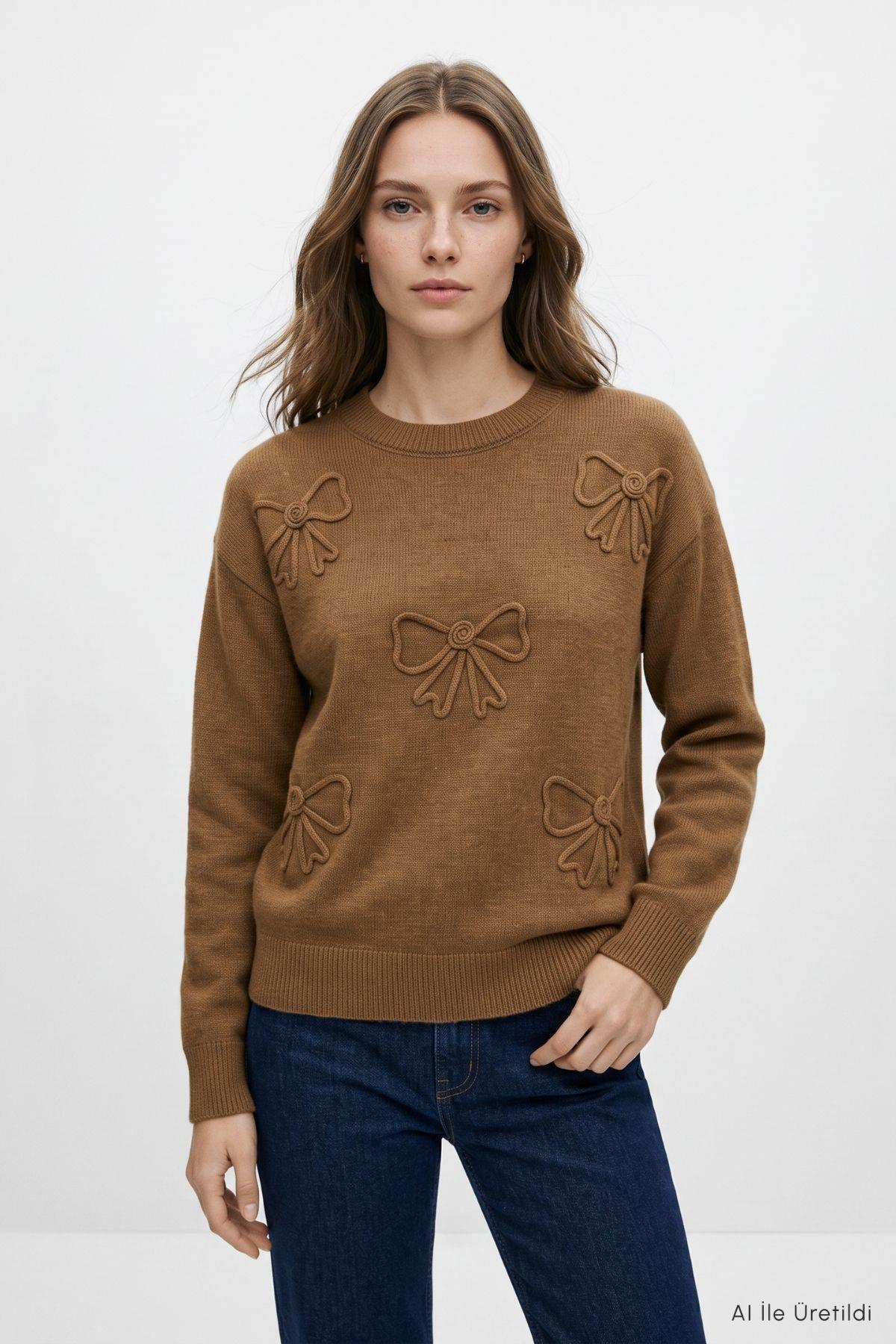 Kurdele Nakış Kazak 70056-1 Taba - 2