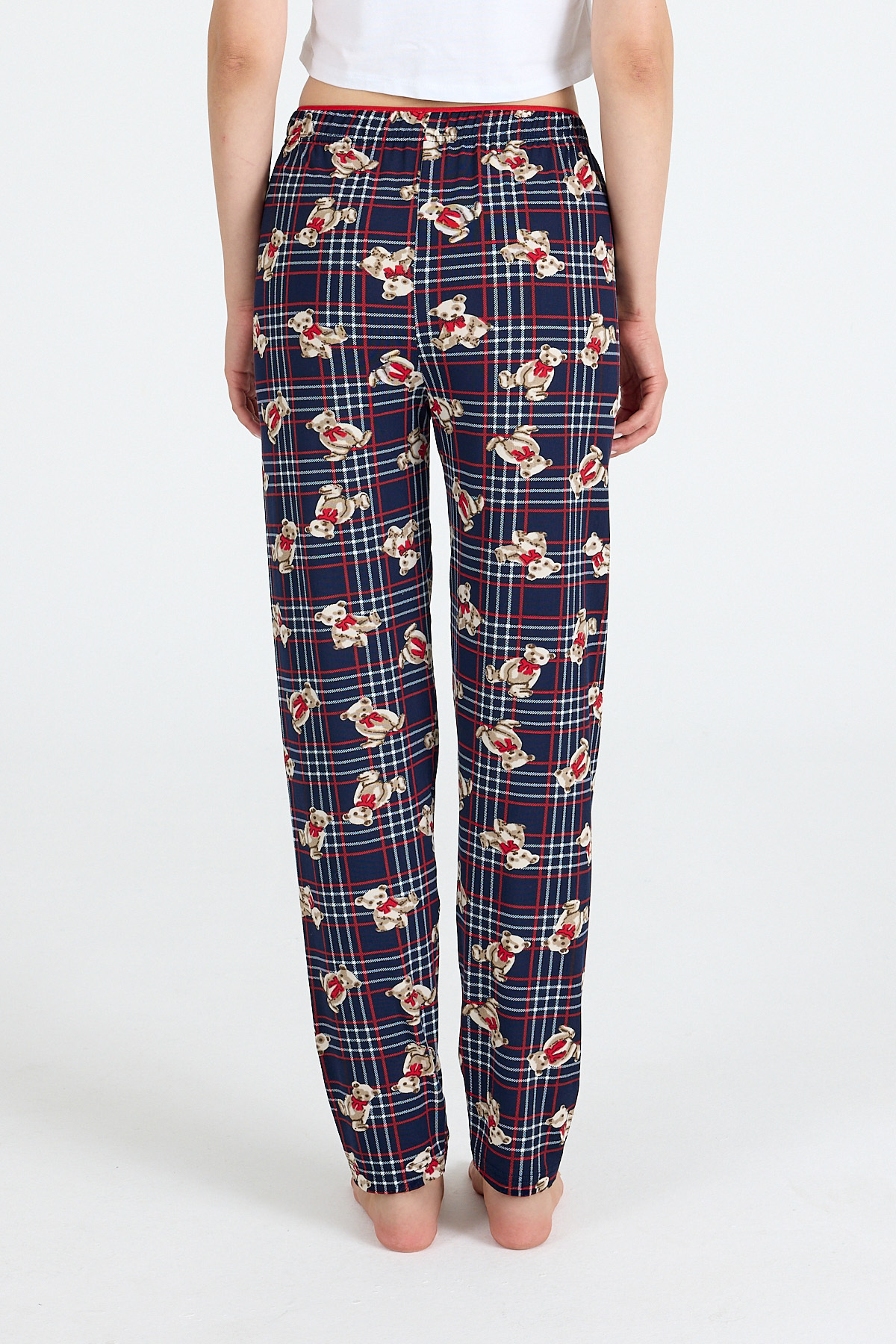 Laci Ayıcık Desenli Örme Pijama Altı 4519 - 5