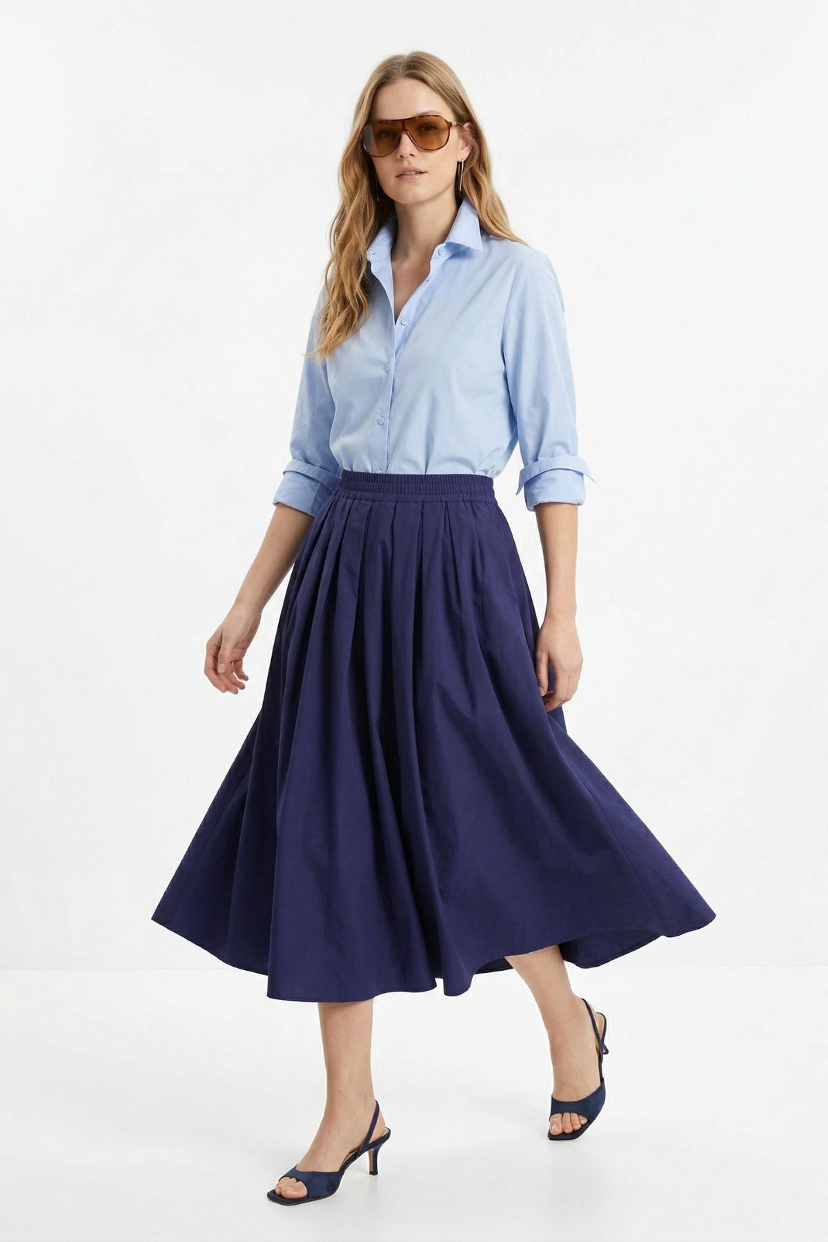 Laci Bel Lastik Cep Detay Etek 8457A - 1