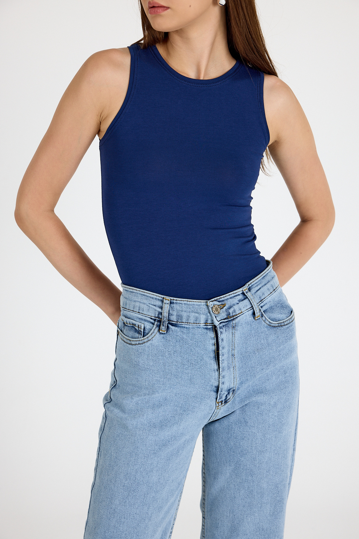 Laci Bisiklet Yaka Kolsuz Slim Fit Atlet 1663 - RAYS