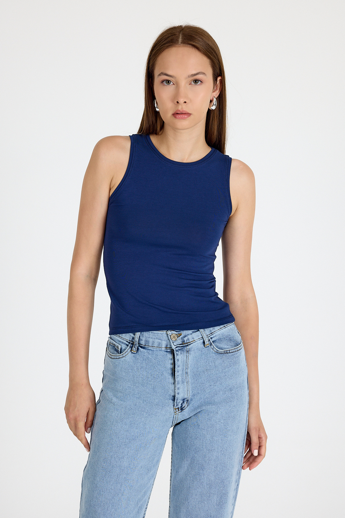 Laci Bisiklet Yaka Kolsuz Slim Fit Atlet 1663 - 6