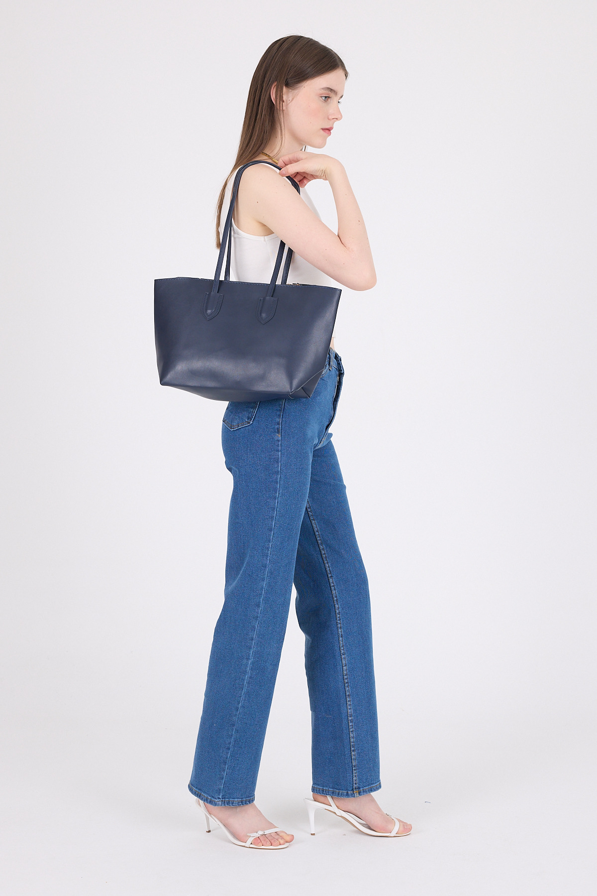 Laci Dikiş Detaylı Omuz Çantası 9212 - 5