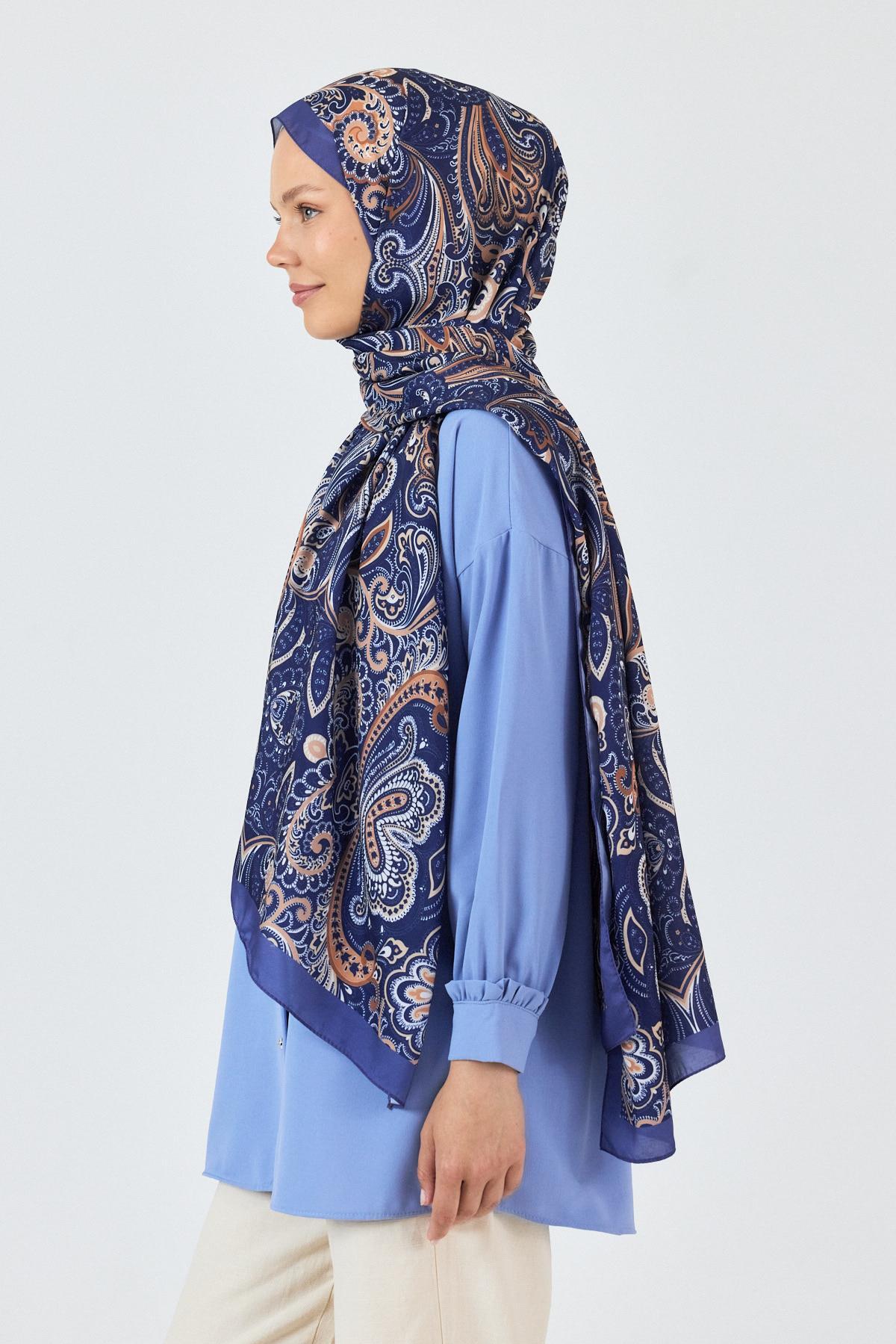 Laci Etnik Desenli Şal 4005 - 1
