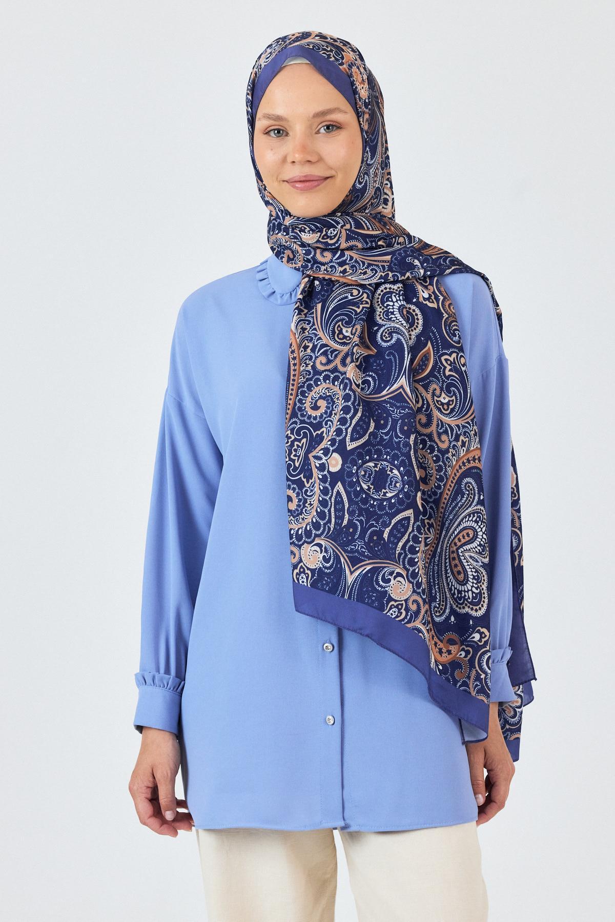 Laci Etnik Desenli Şal 4005 - 2