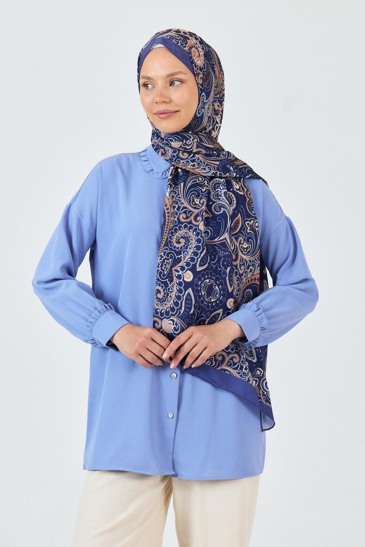 Laci Etnik Desenli Şal 4005 - 6