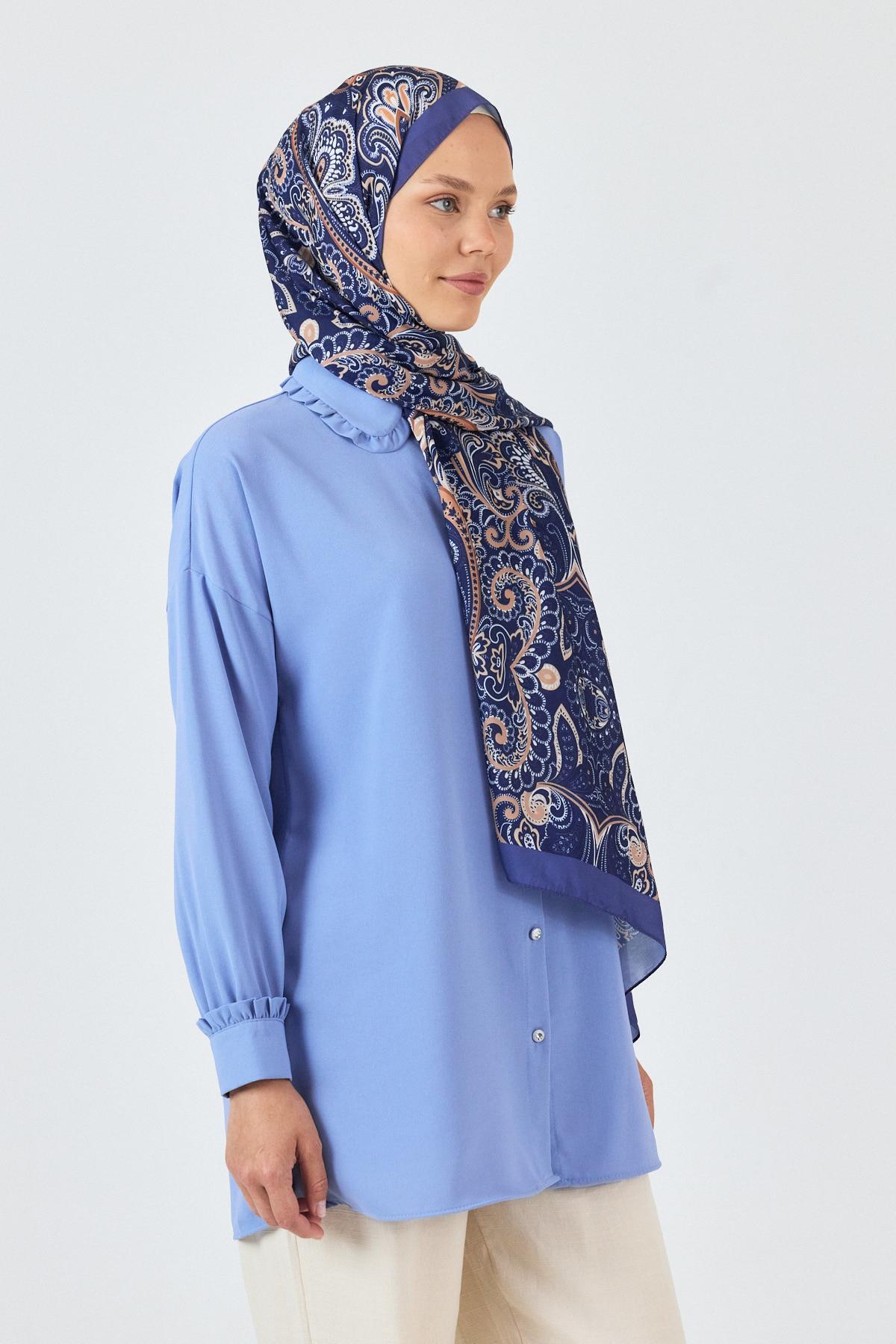 Laci Etnik Desenli Şal 4005 - 7