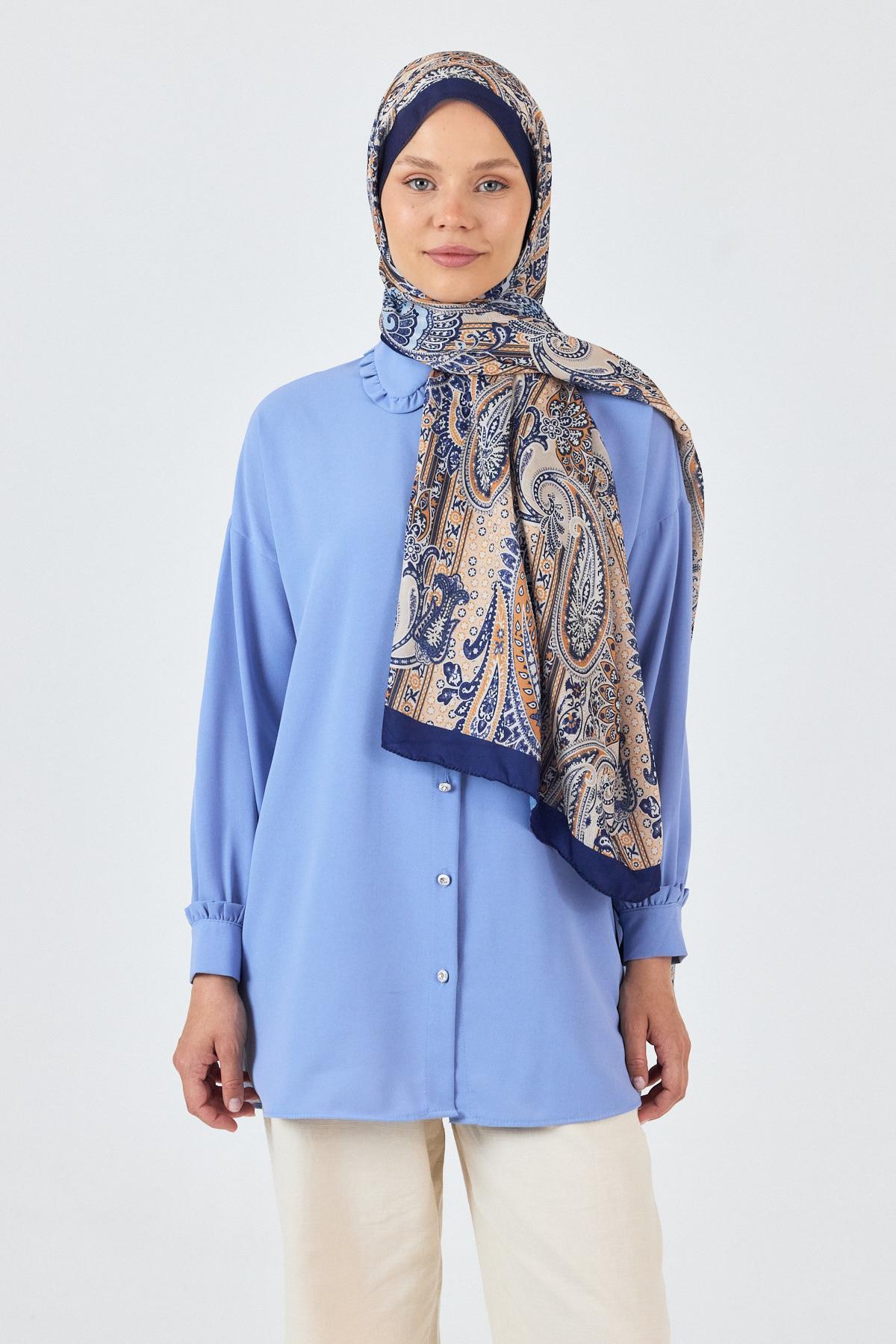 Laci Etnik Desenli Şal 4012 - 3